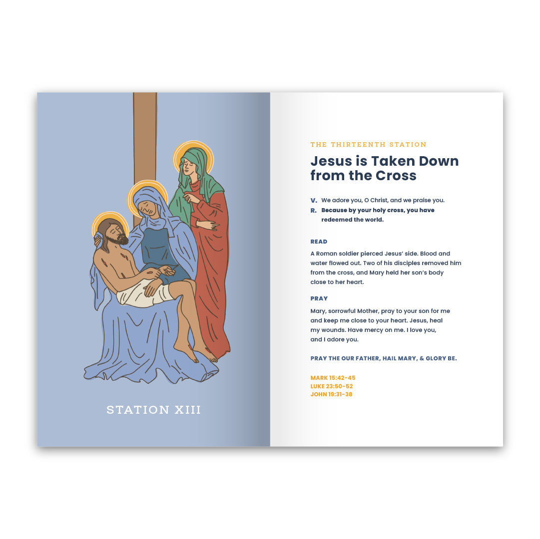 Stations Of The Cross Book
