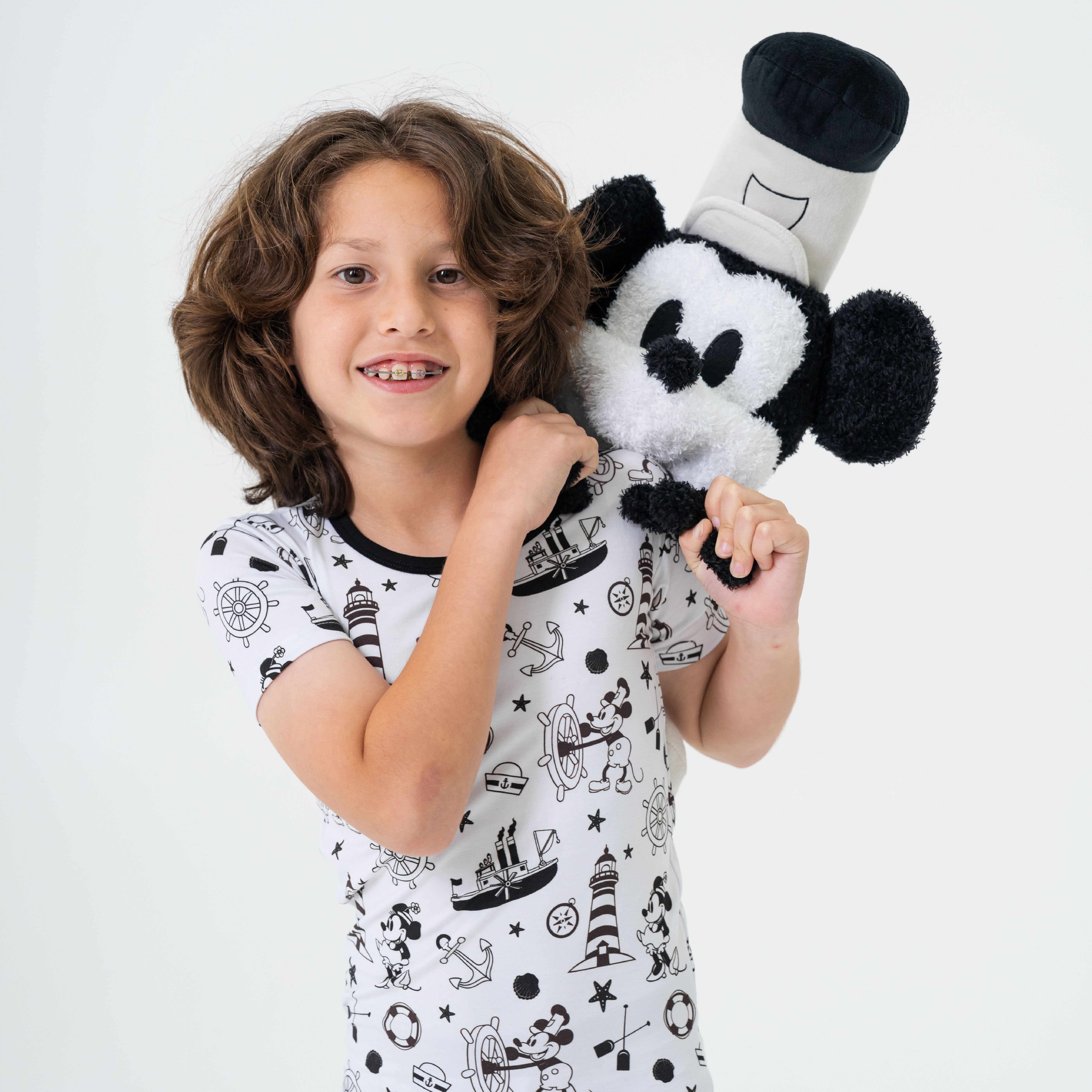 Steamboat Willie Short Sleeve Pajamas