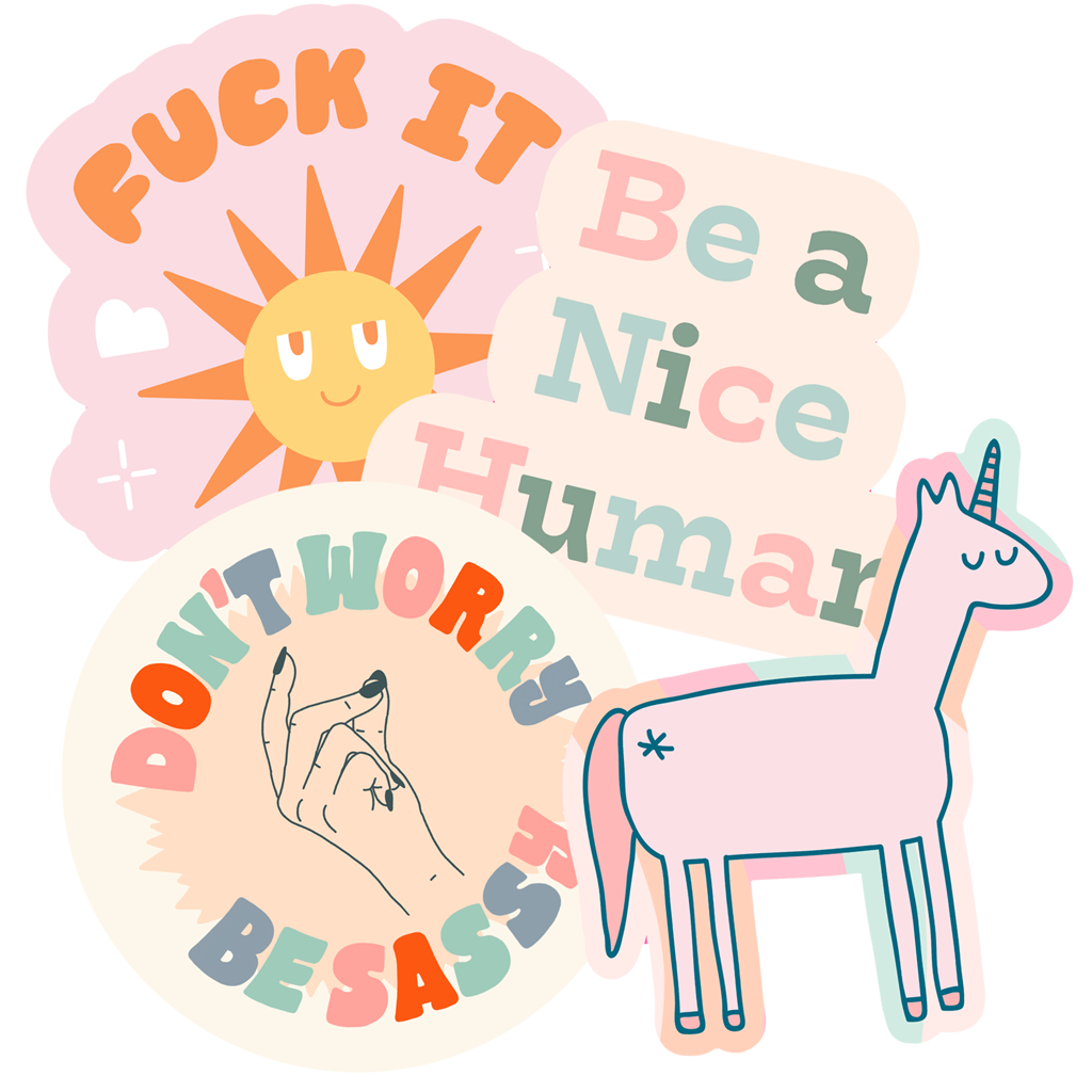 Packaged Single Stickers