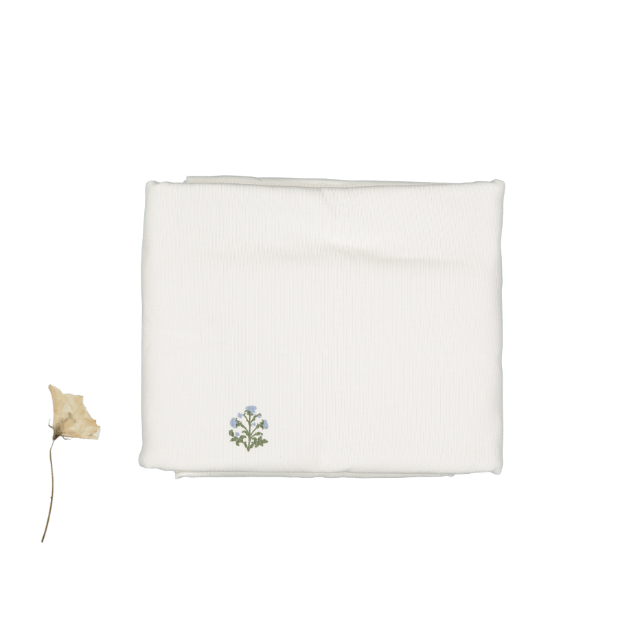 The Embroidered Blanket - Zara Blue