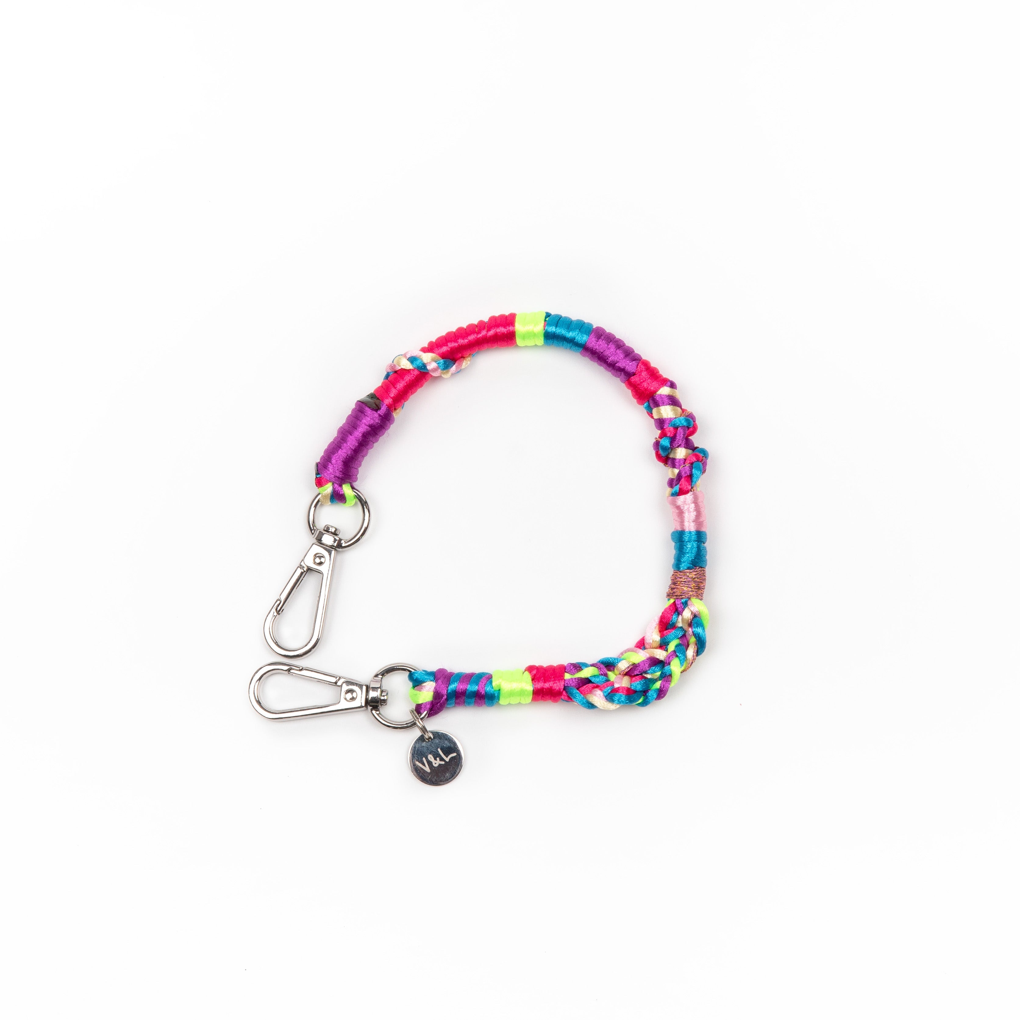 Juno Braided 14" Charm Strap Carnival