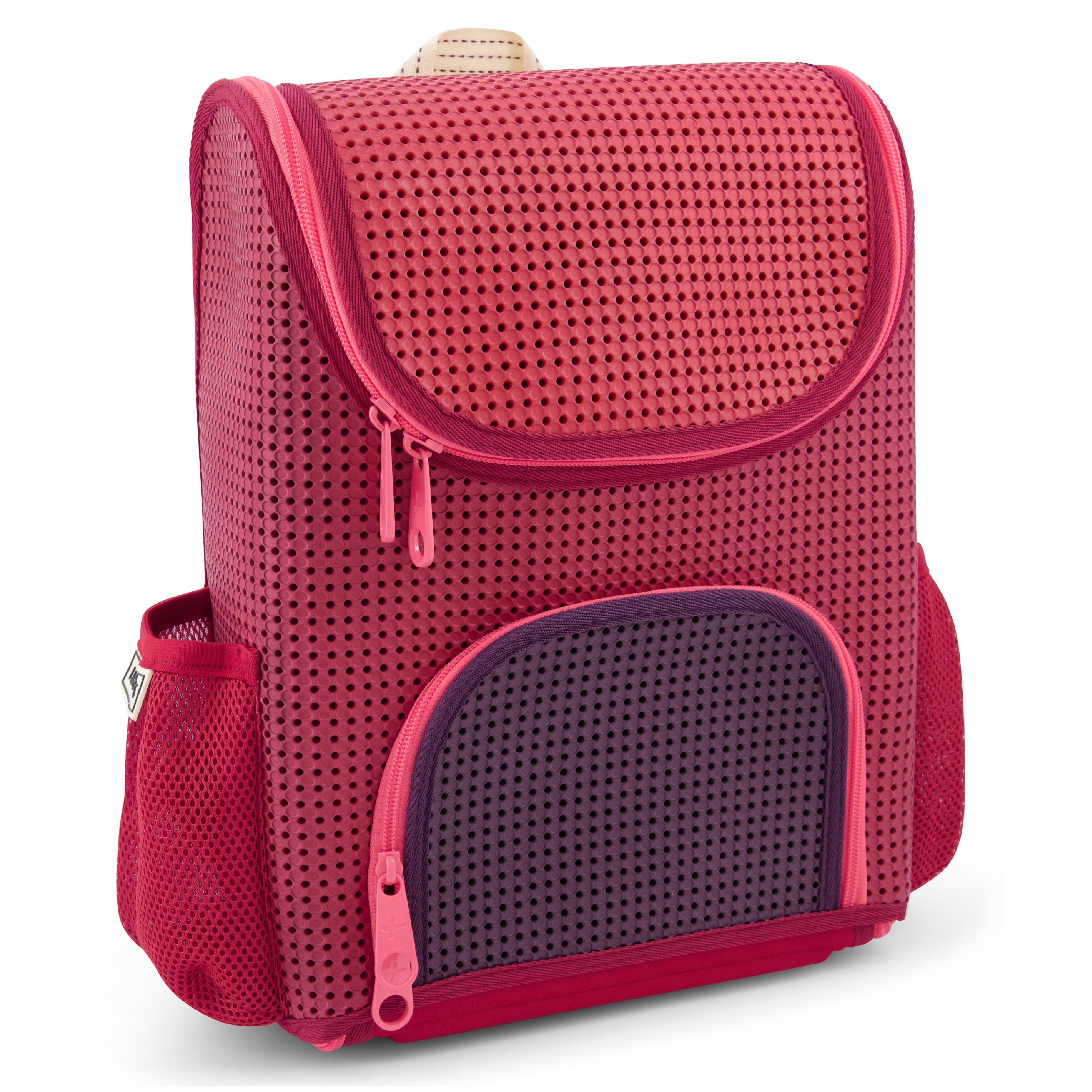 Student Backpack Multi Rose With Nimix Good-vibes Set
