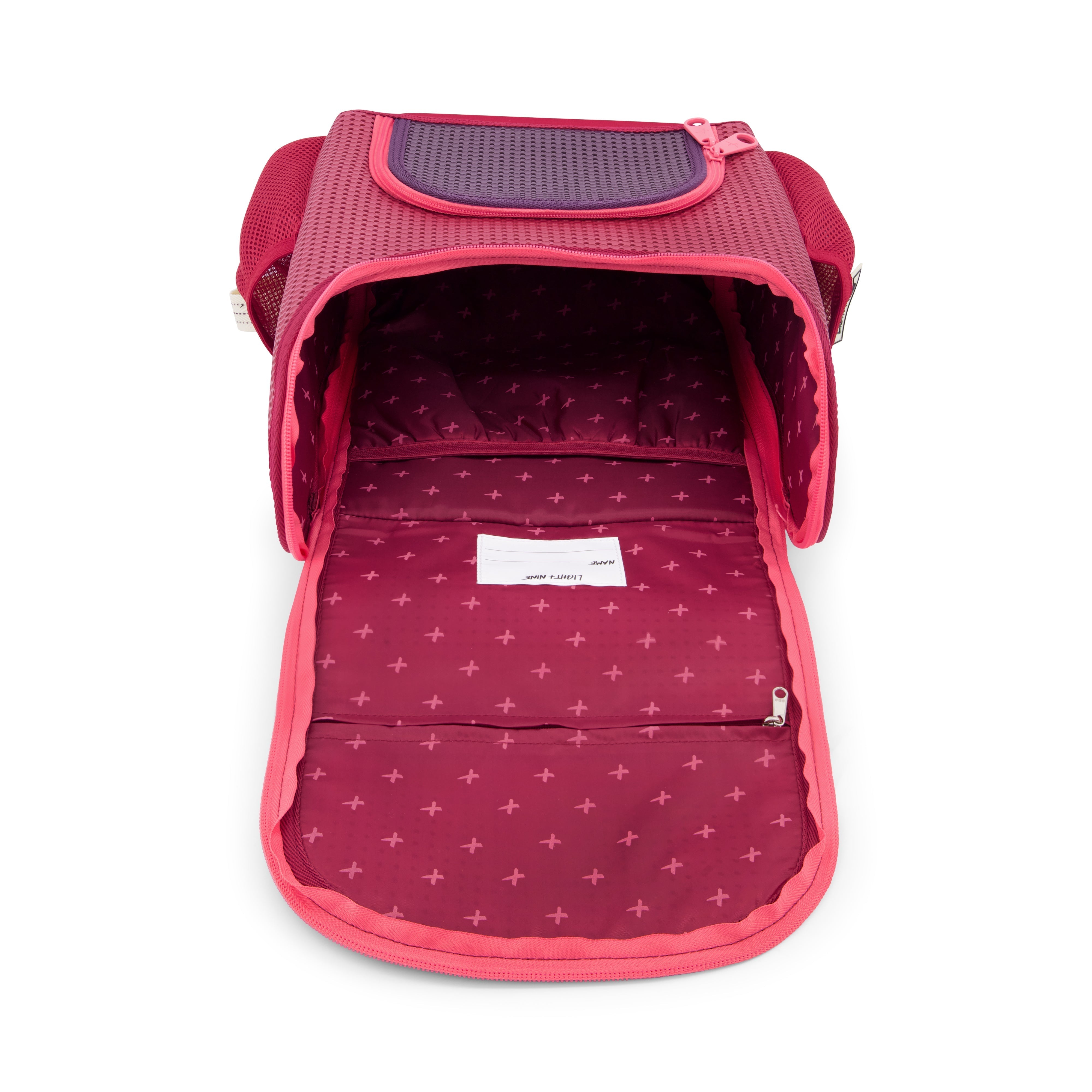 Student Backpack Multi Rose With Nimix Good-vibes Set