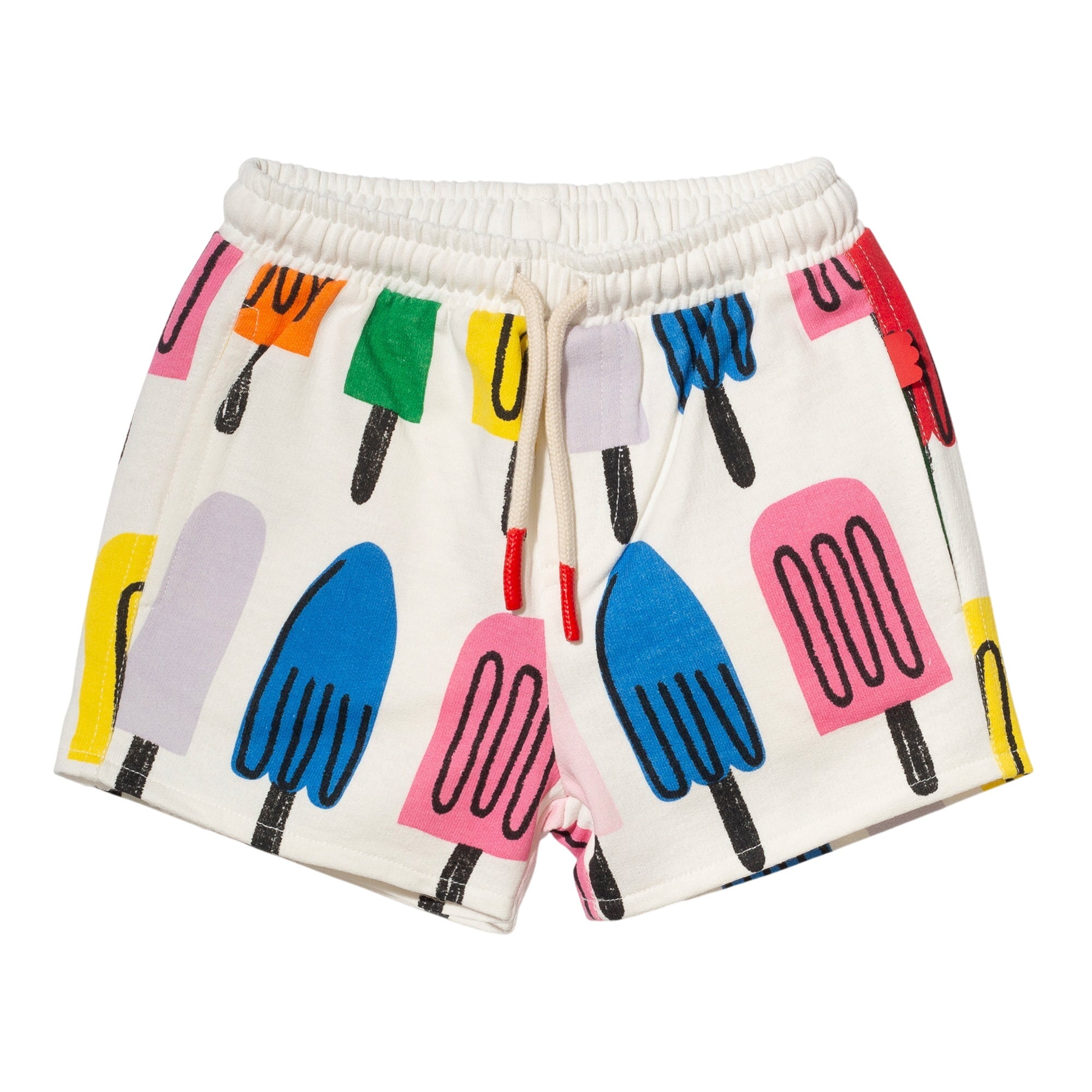 Recycled Cotton Ice Pop Cropped Kid Short