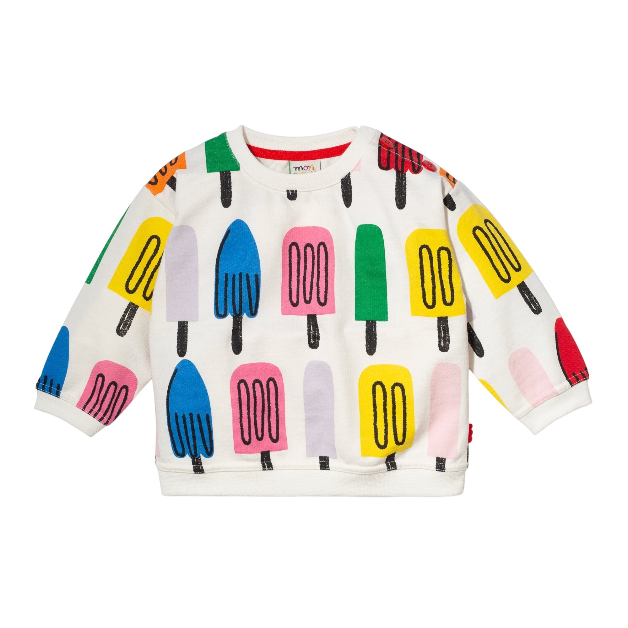 Recycled Cotton Ice Pop Kid Sweatshirt