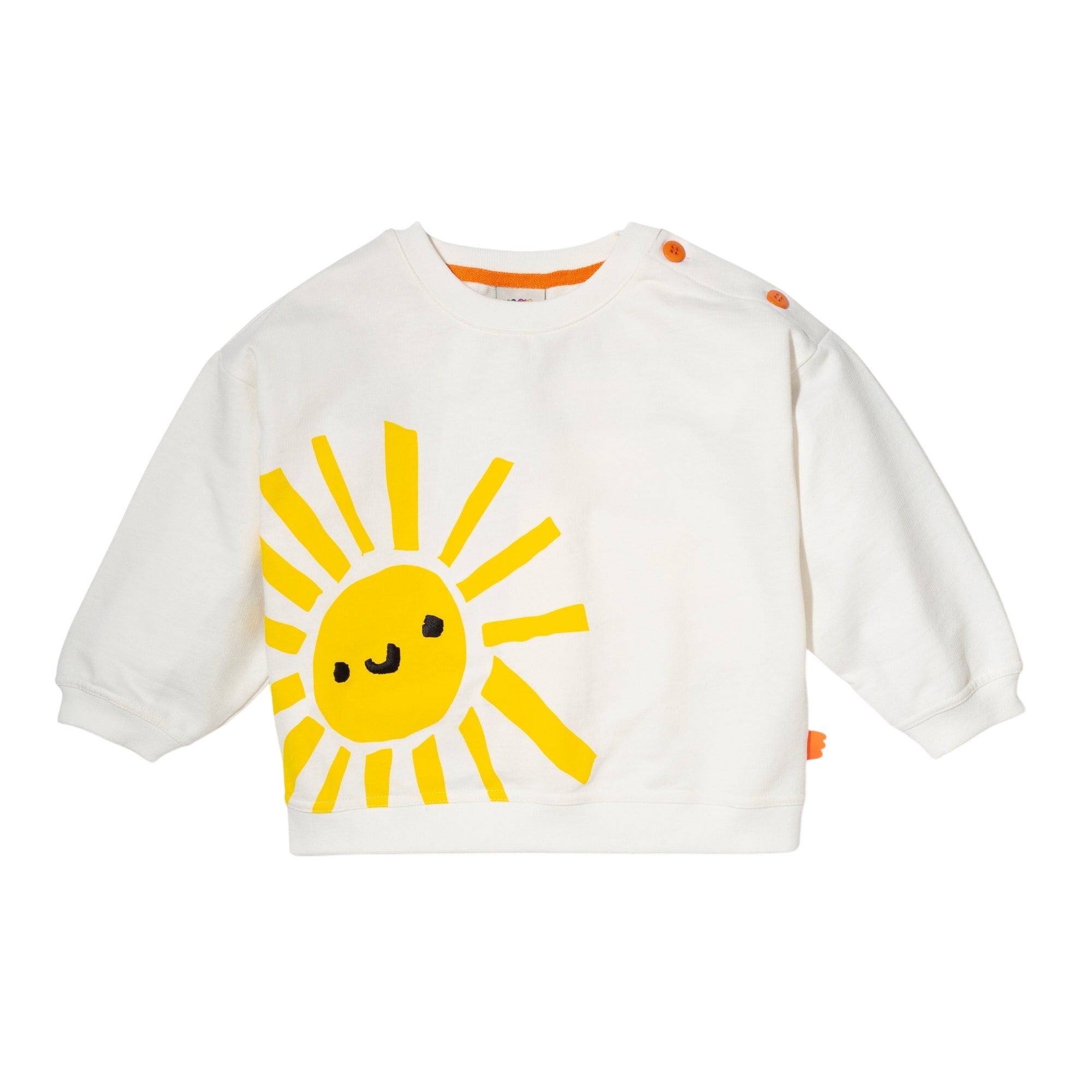 Recycled Cotton Sun Kid Sweatshirt