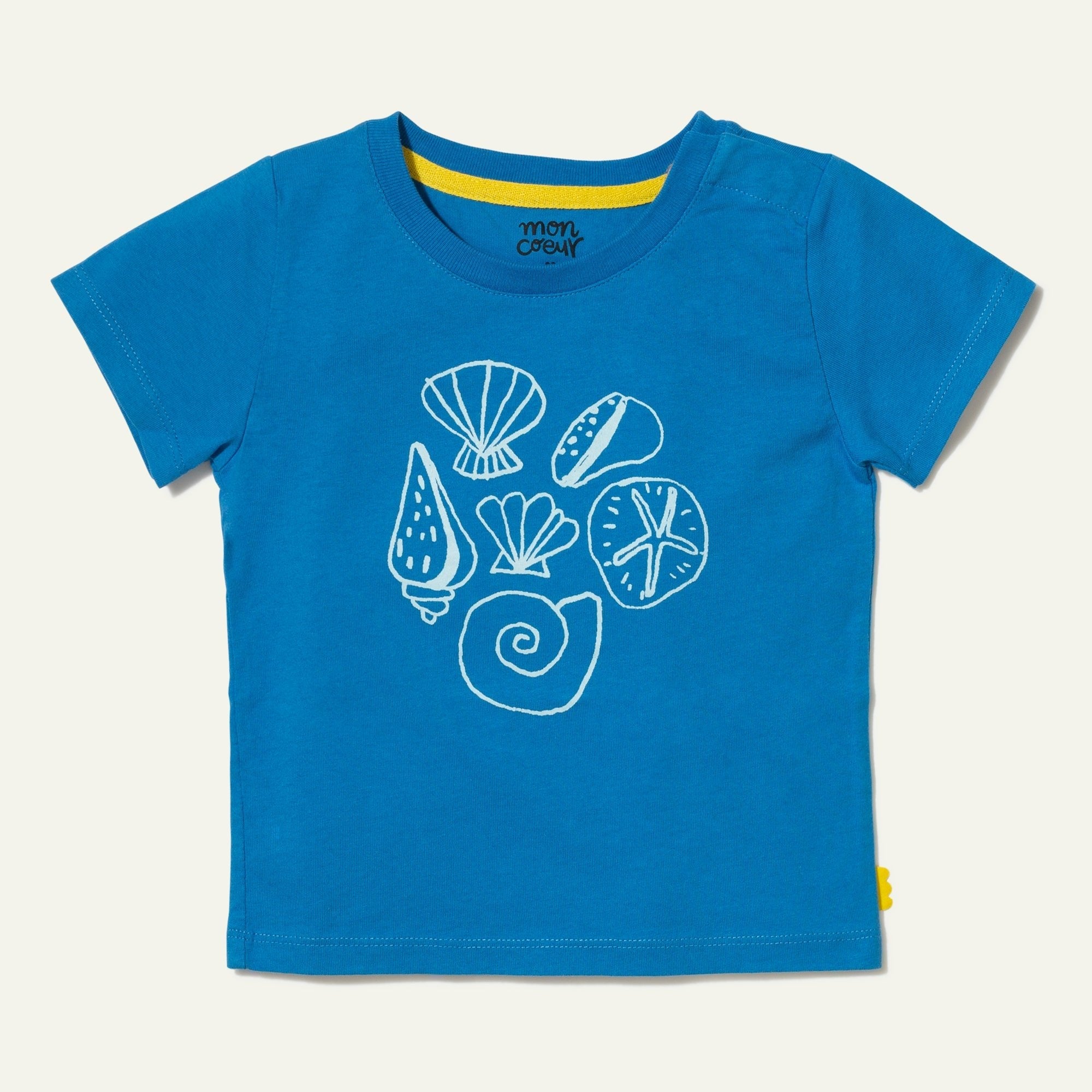 Recycled Cotton Seashell Baby T-shirt