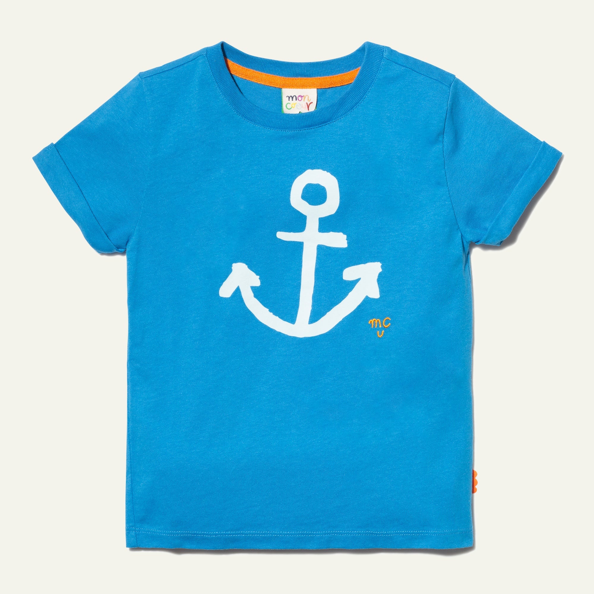 Recycled Cotton Anchor Kid T-shirt