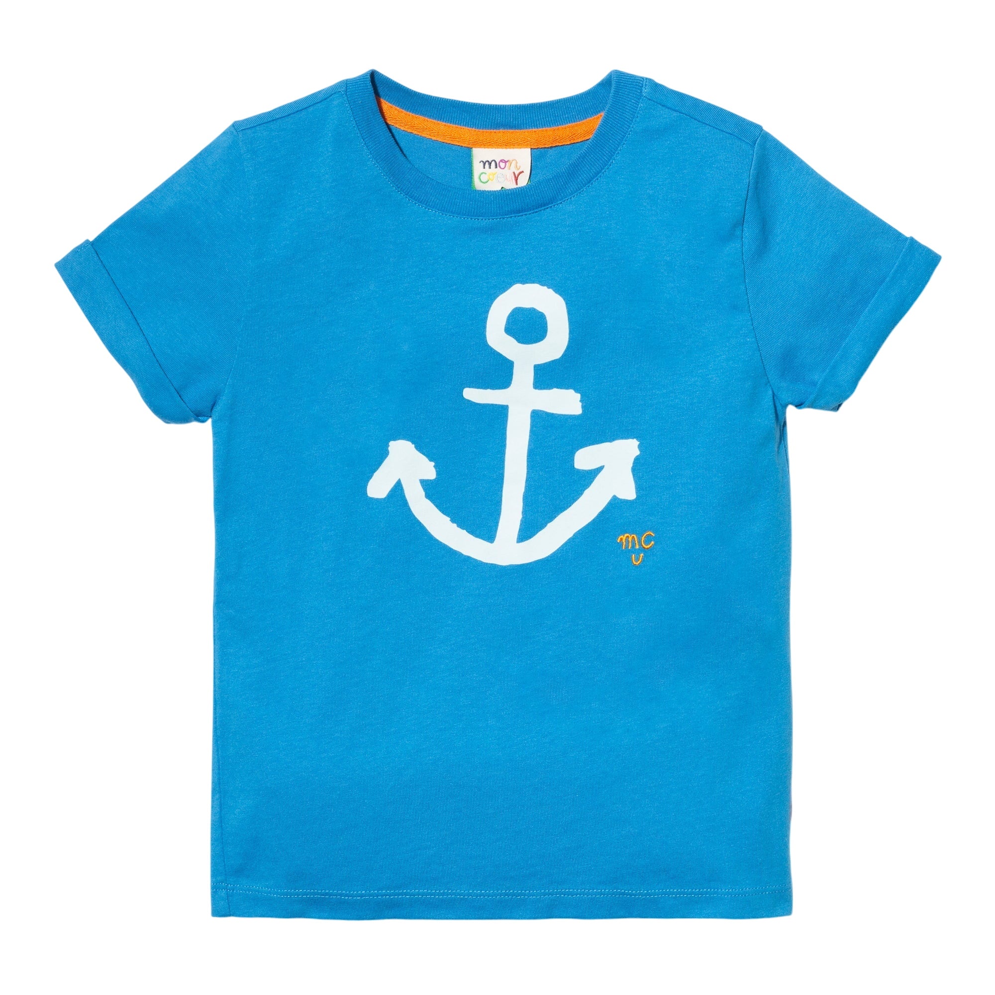 Recycled Cotton Anchor Kid T-shirt