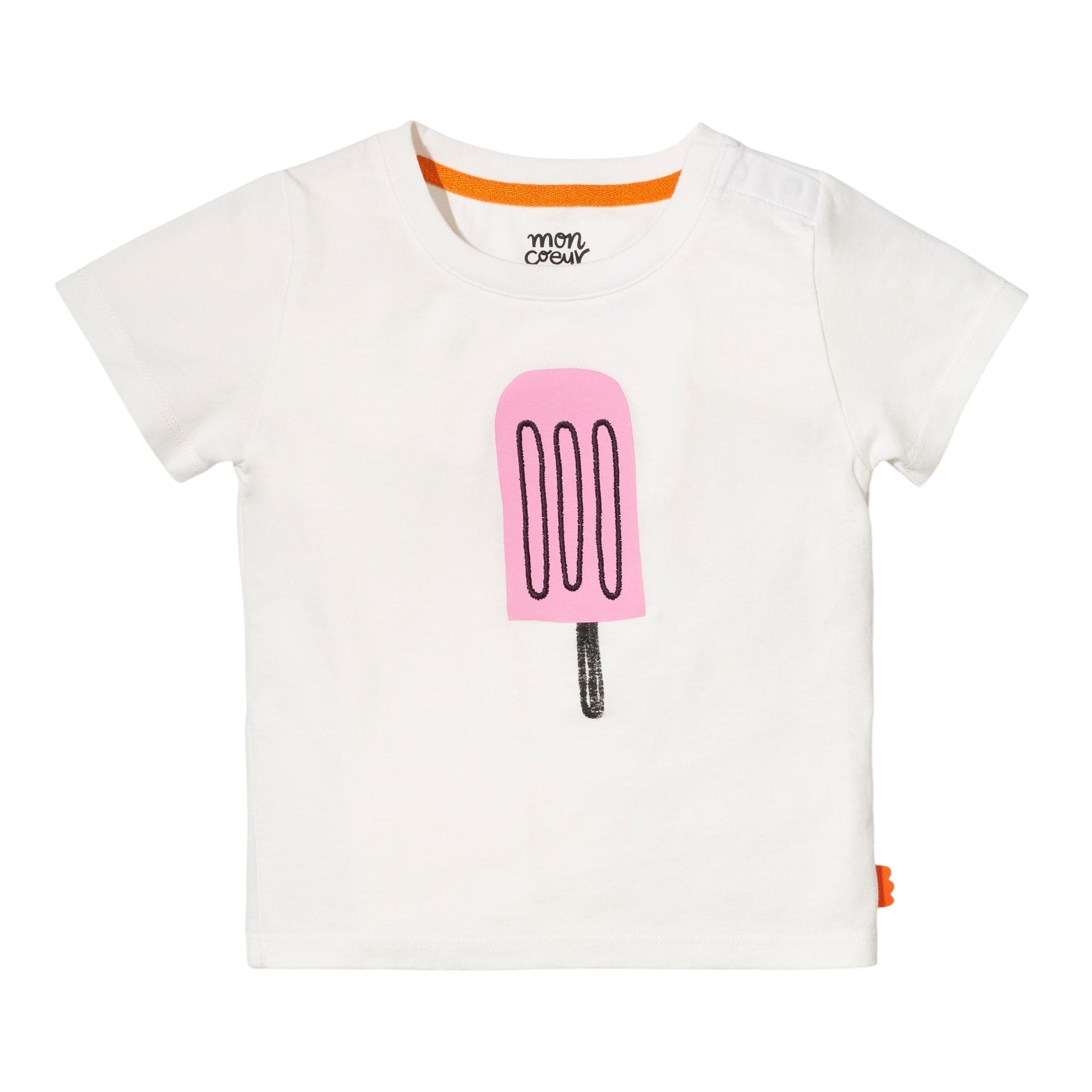 Recycled Cotton Pink Ice Pop Kid T-shirt