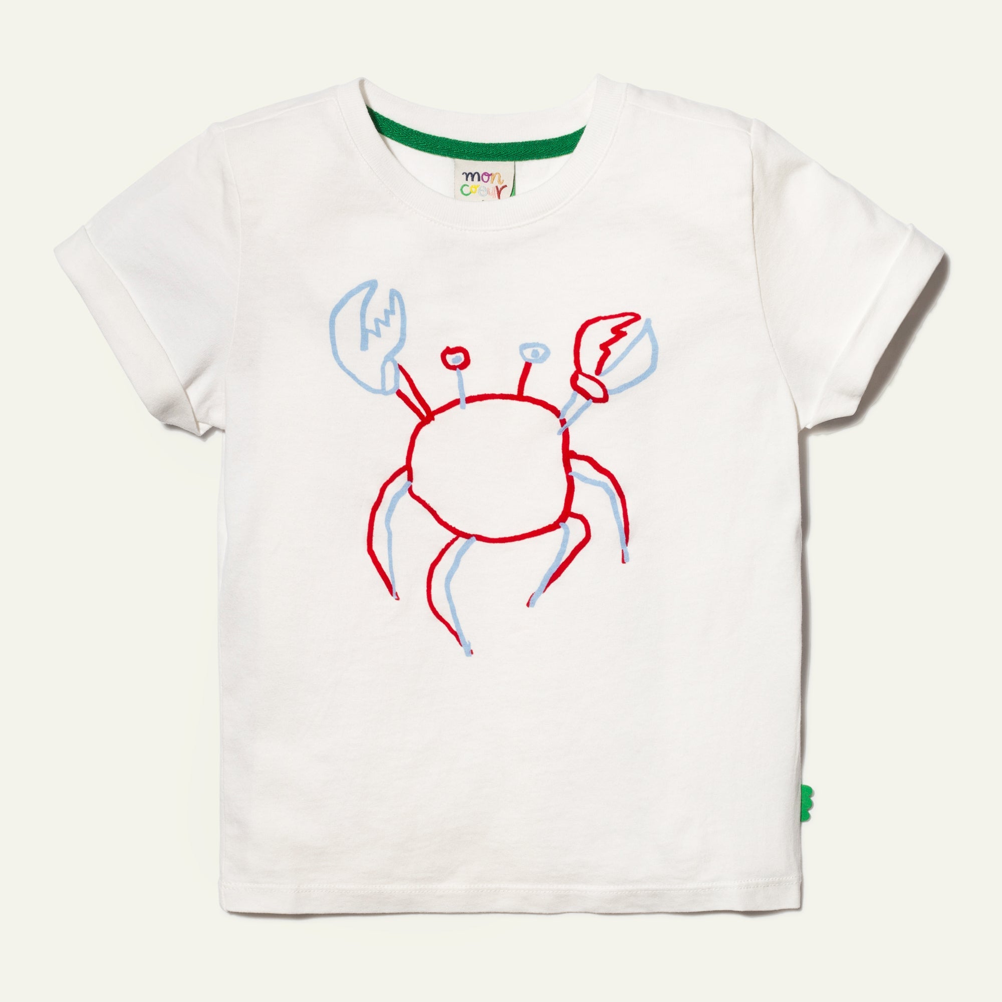 Recycled Cotton Crab Kid T-shirt