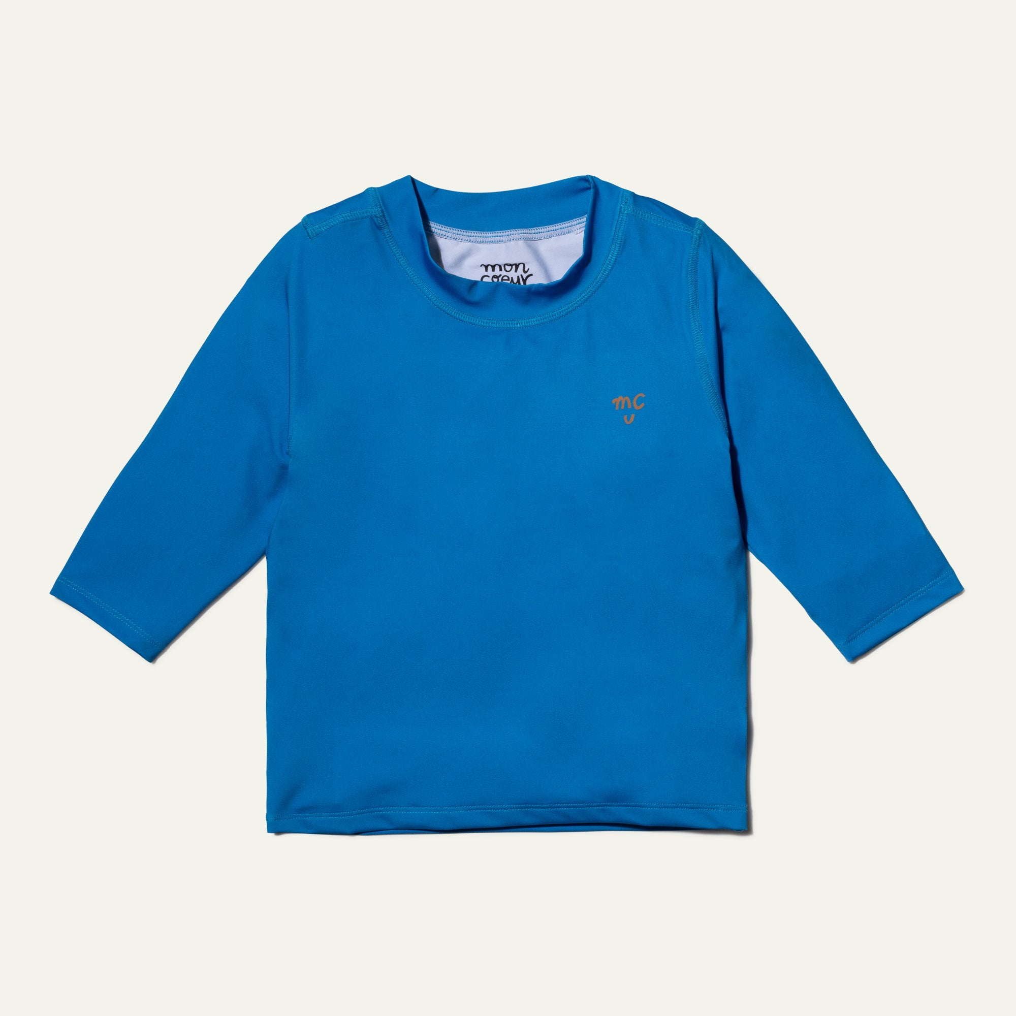 Upf 50+ Recycled Polyester French Blue Kid Rashguard