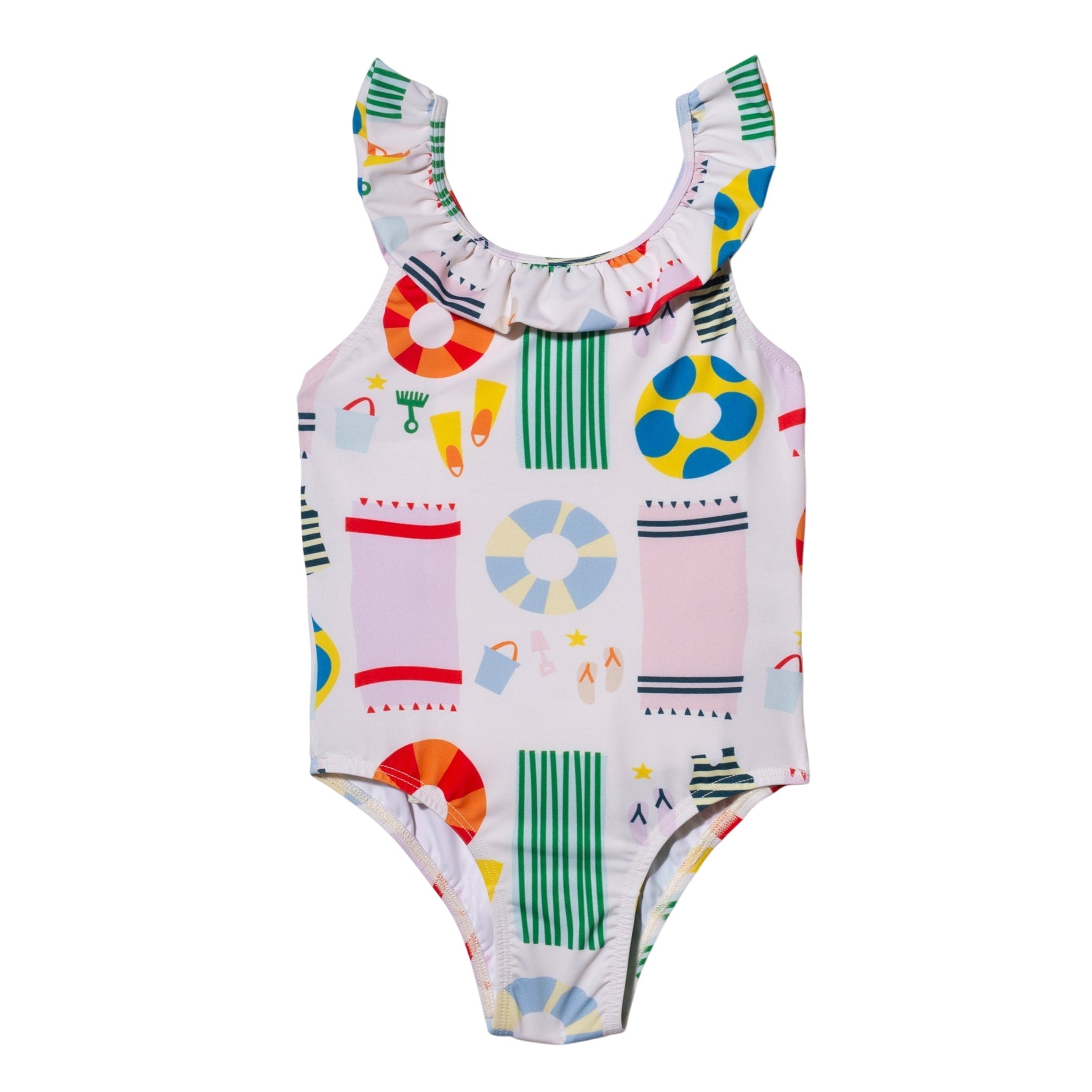 Upf 50+ Recycled Polyester Beach Baby Swimsuit