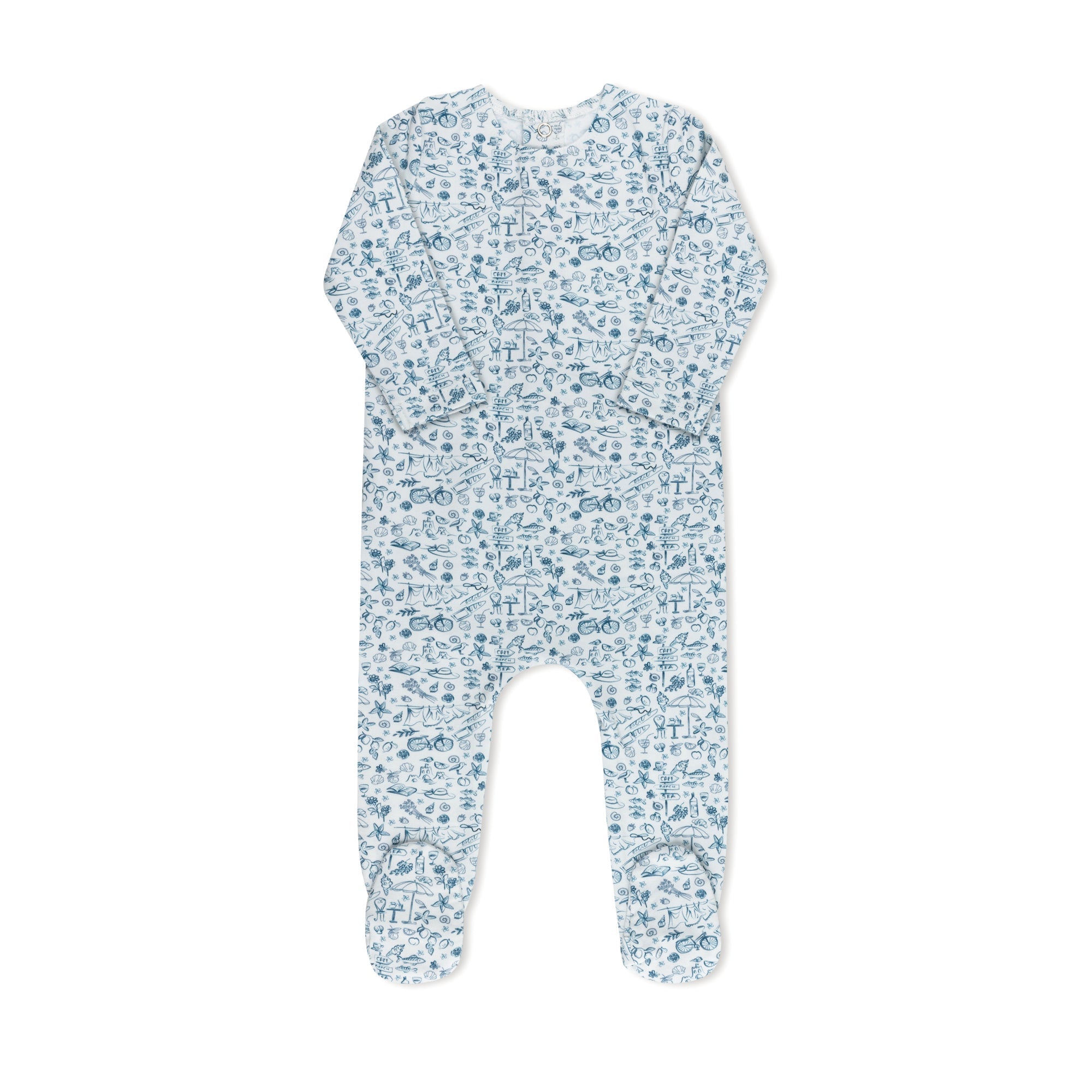 Summer Print Layette Set