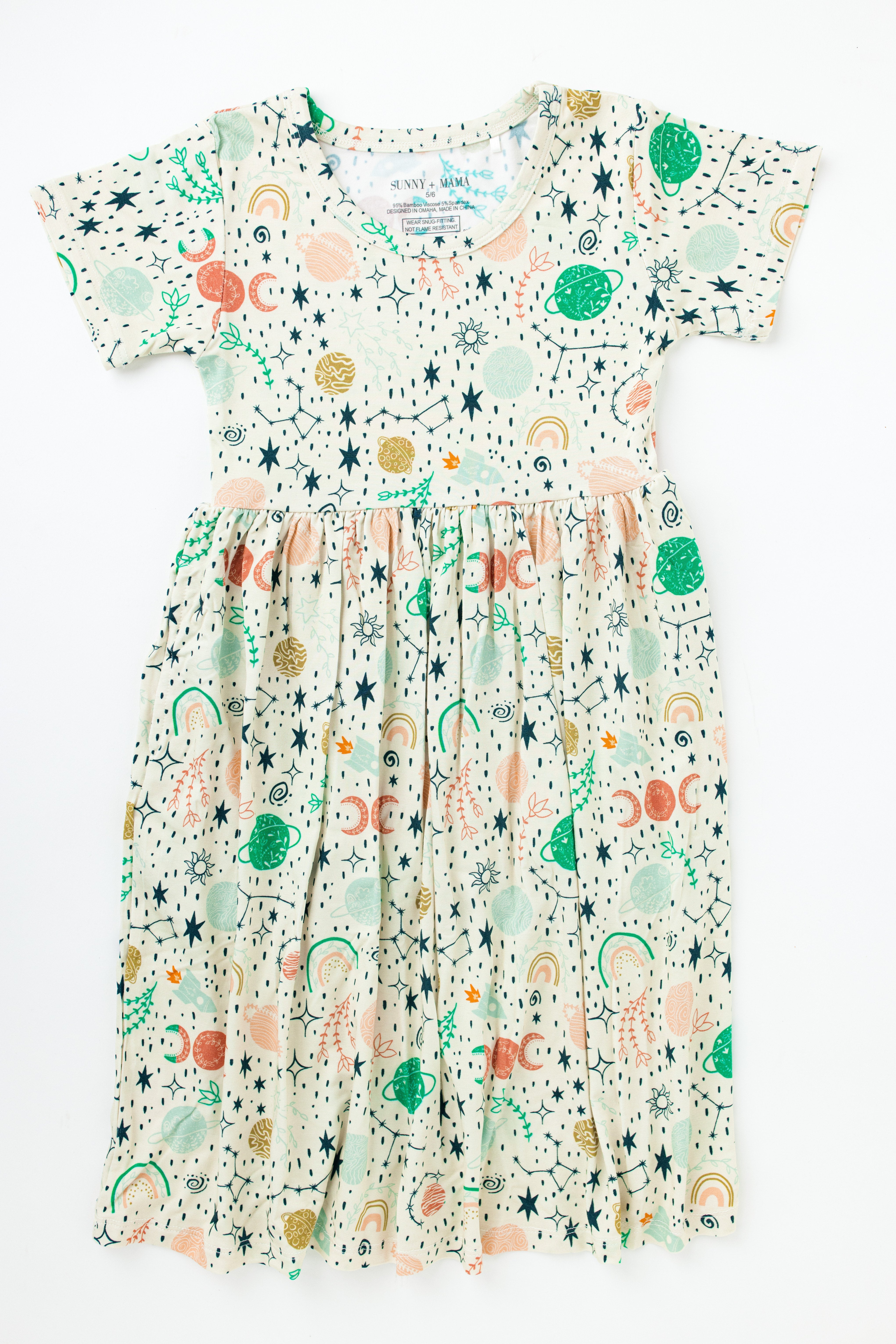 Good Morning Moons Bamboo Twirl Dress