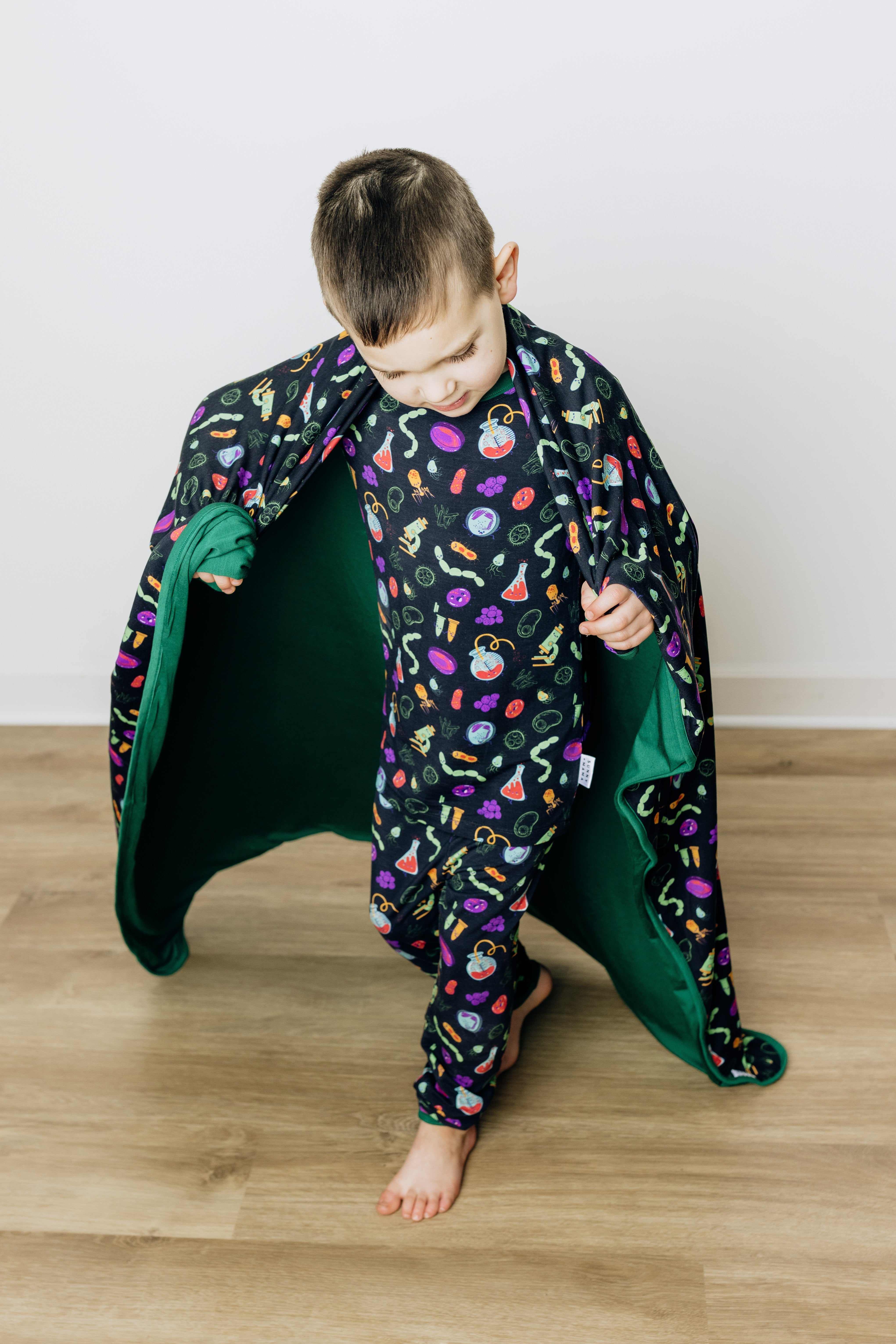 Going Viral Microbiology Bamboo Blanket Xl