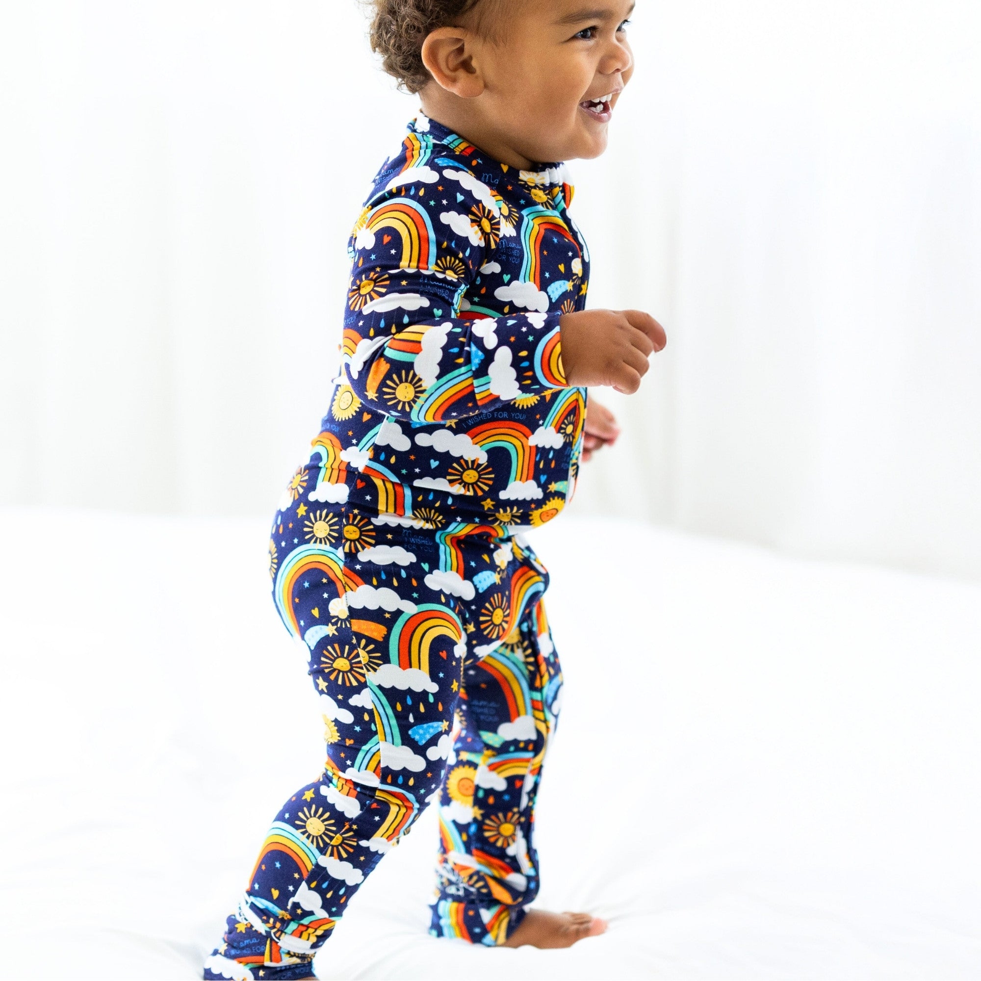 The Second-skin Convertible Romper | Here Comes The Sunshine (blue)