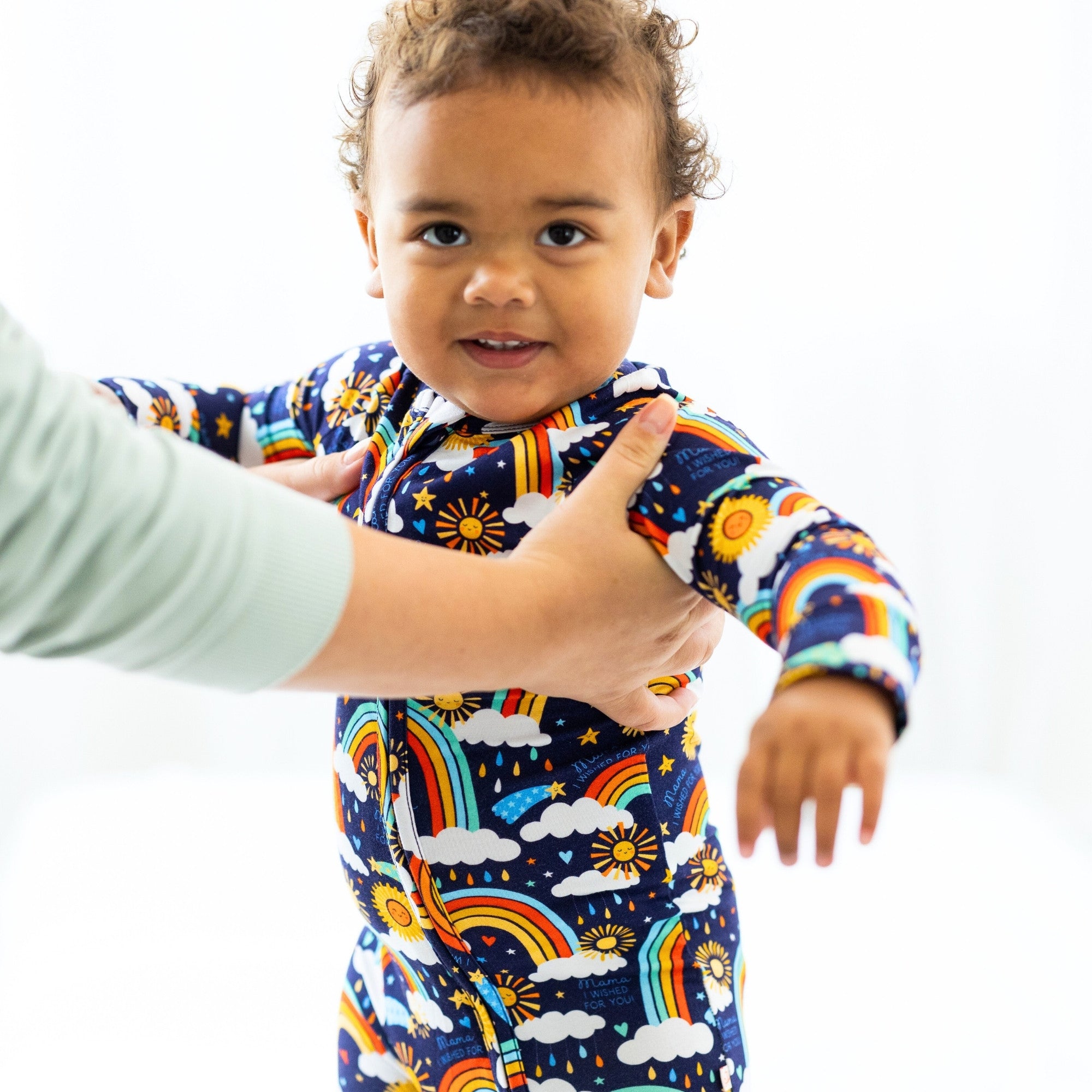 The Second-skin Convertible Romper | Here Comes The Sunshine (blue)