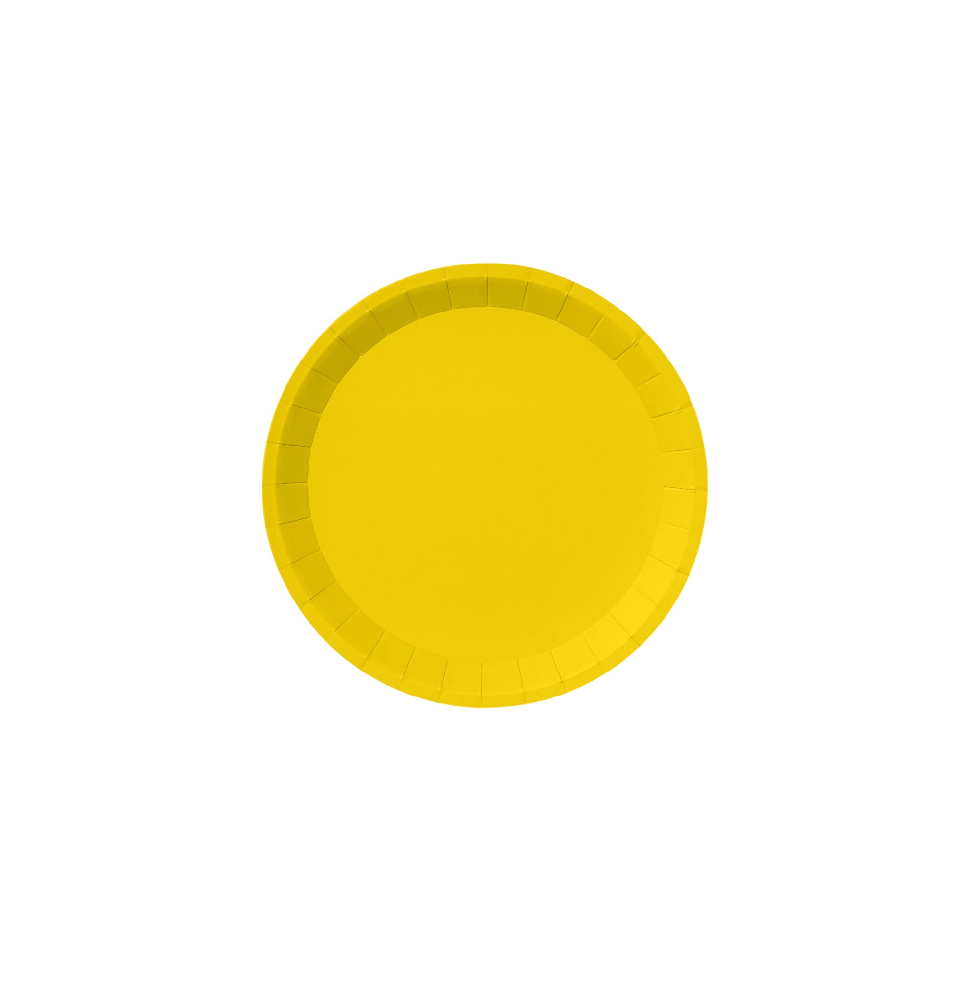 Sunshine Yellow Classic Small Plates (10 Per Pack)