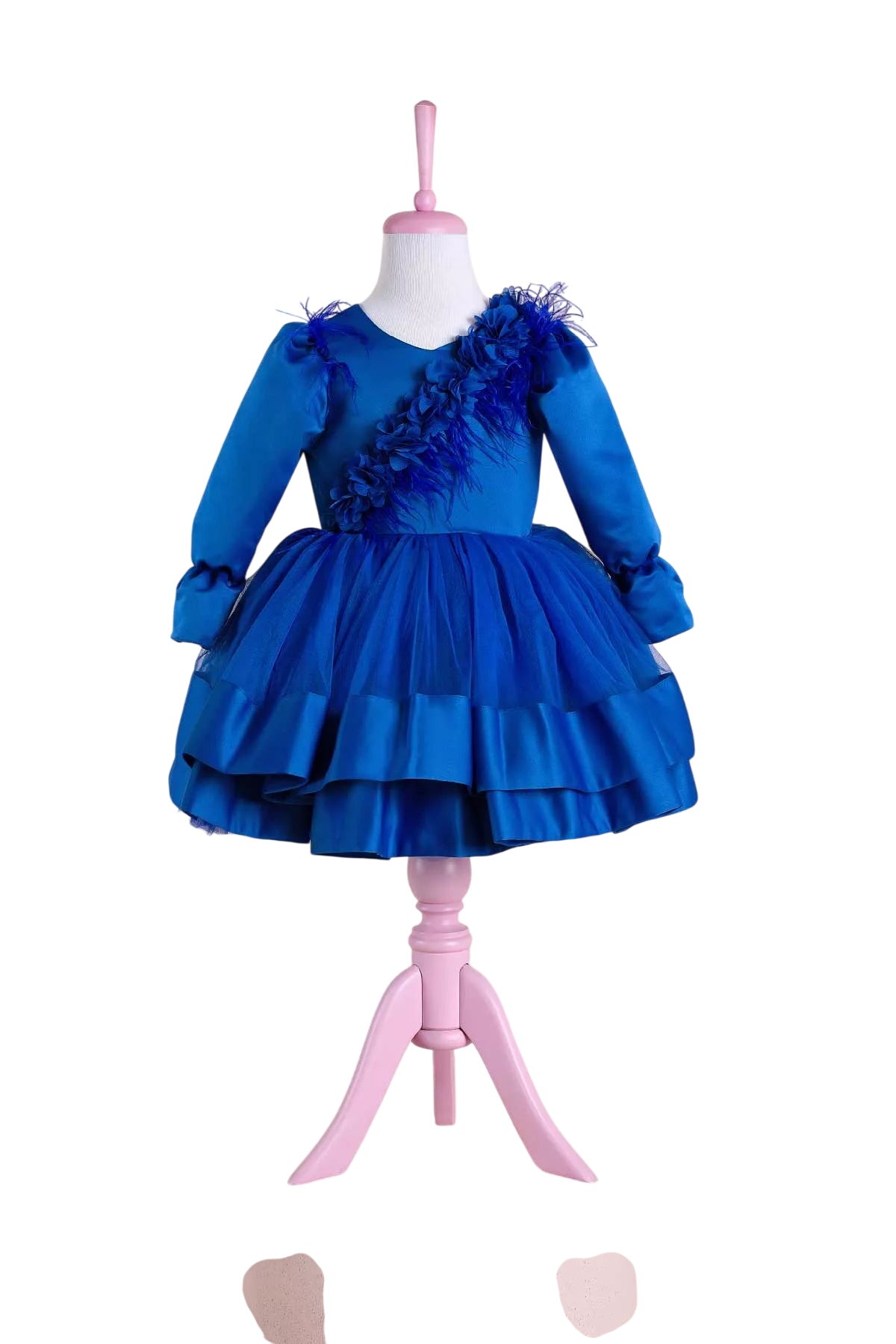 Susan Sax Blue Party Dress