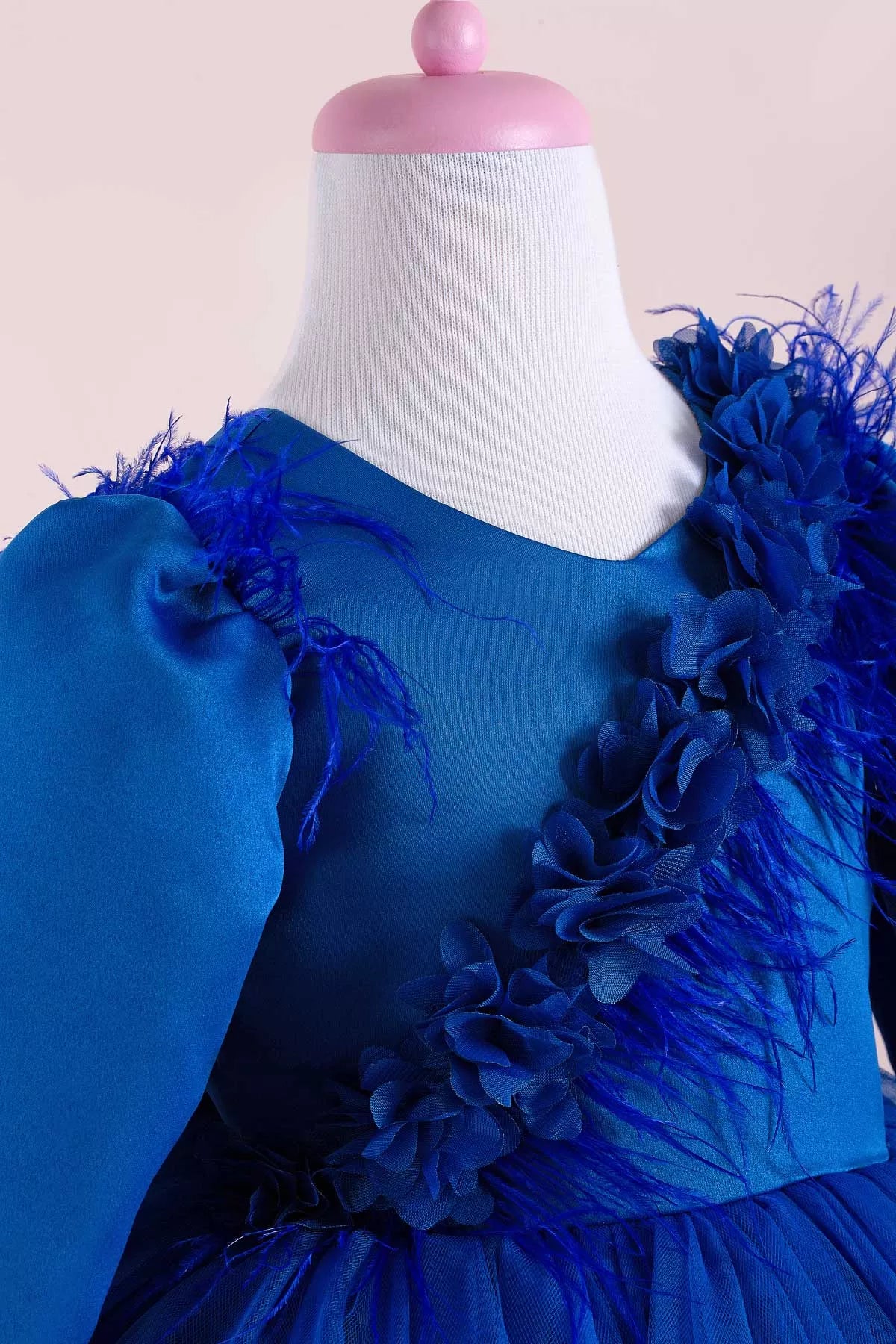 Susan Sax Blue Party Dress