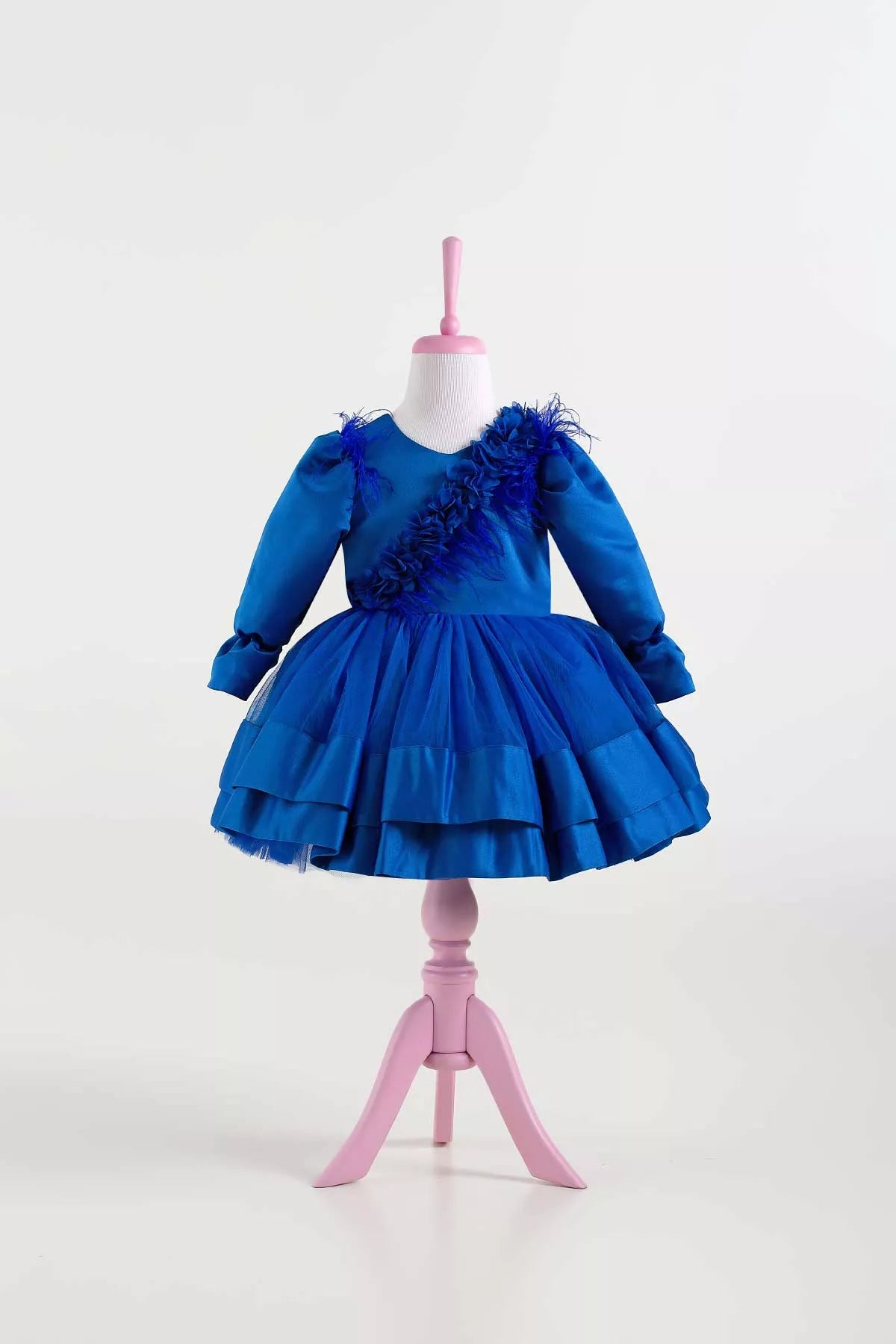 Susan Sax Blue Party Dress