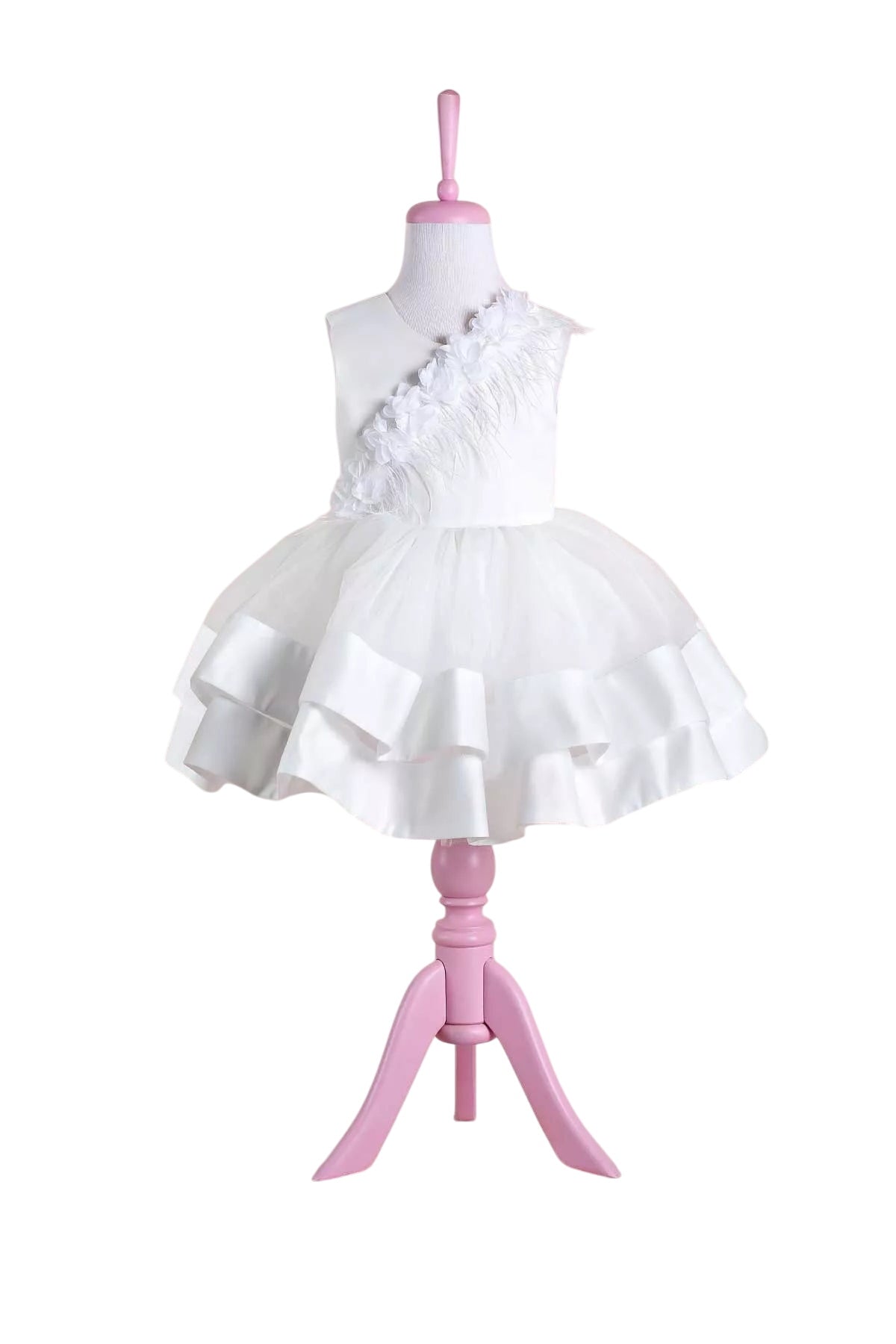 Susan White Party Dress