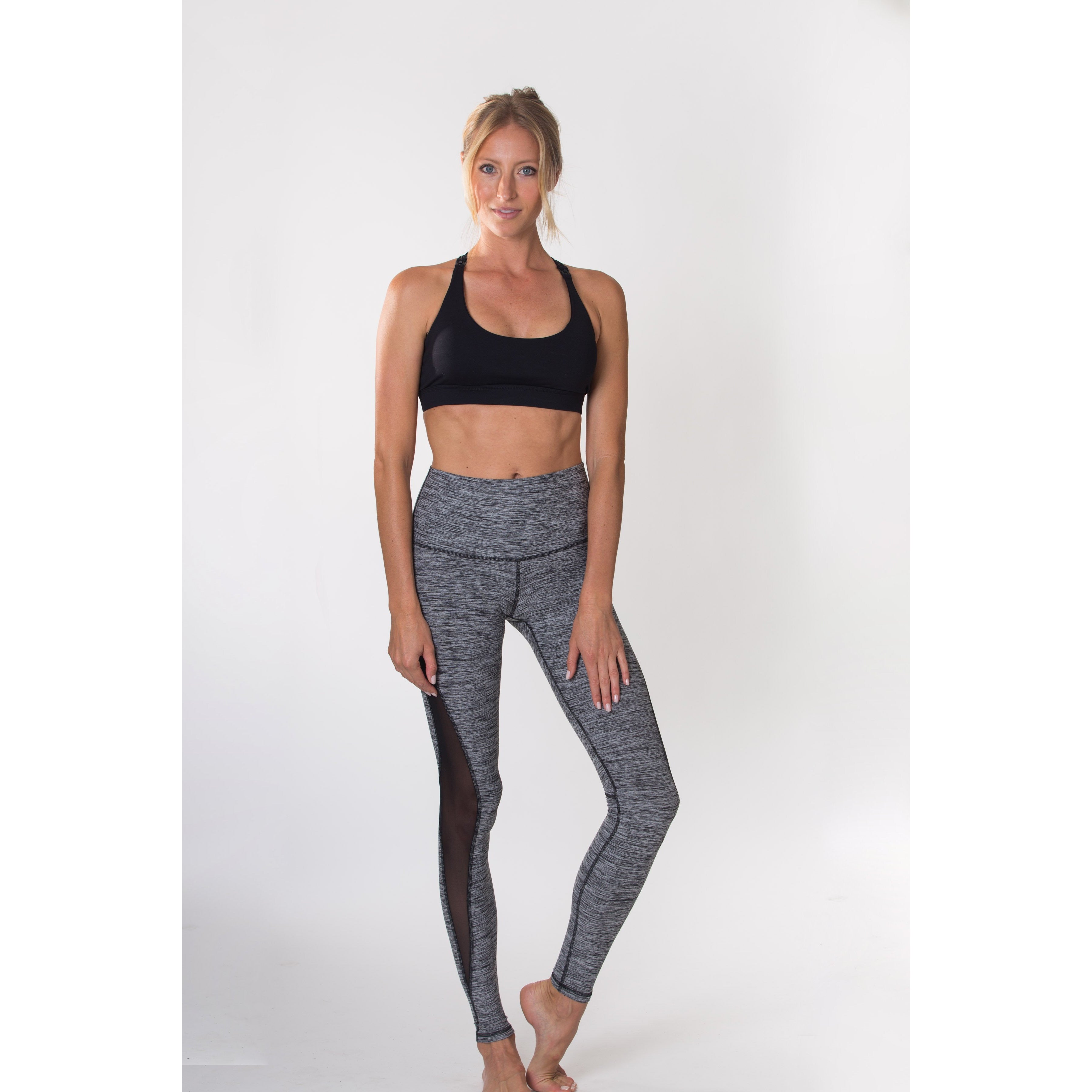 Océane 2 - Medium Support Nursing Sport Bra No Pumping (noir)