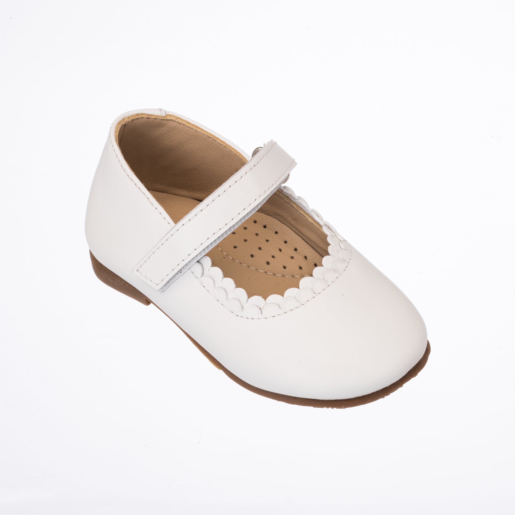 Aria Flat Toddler White