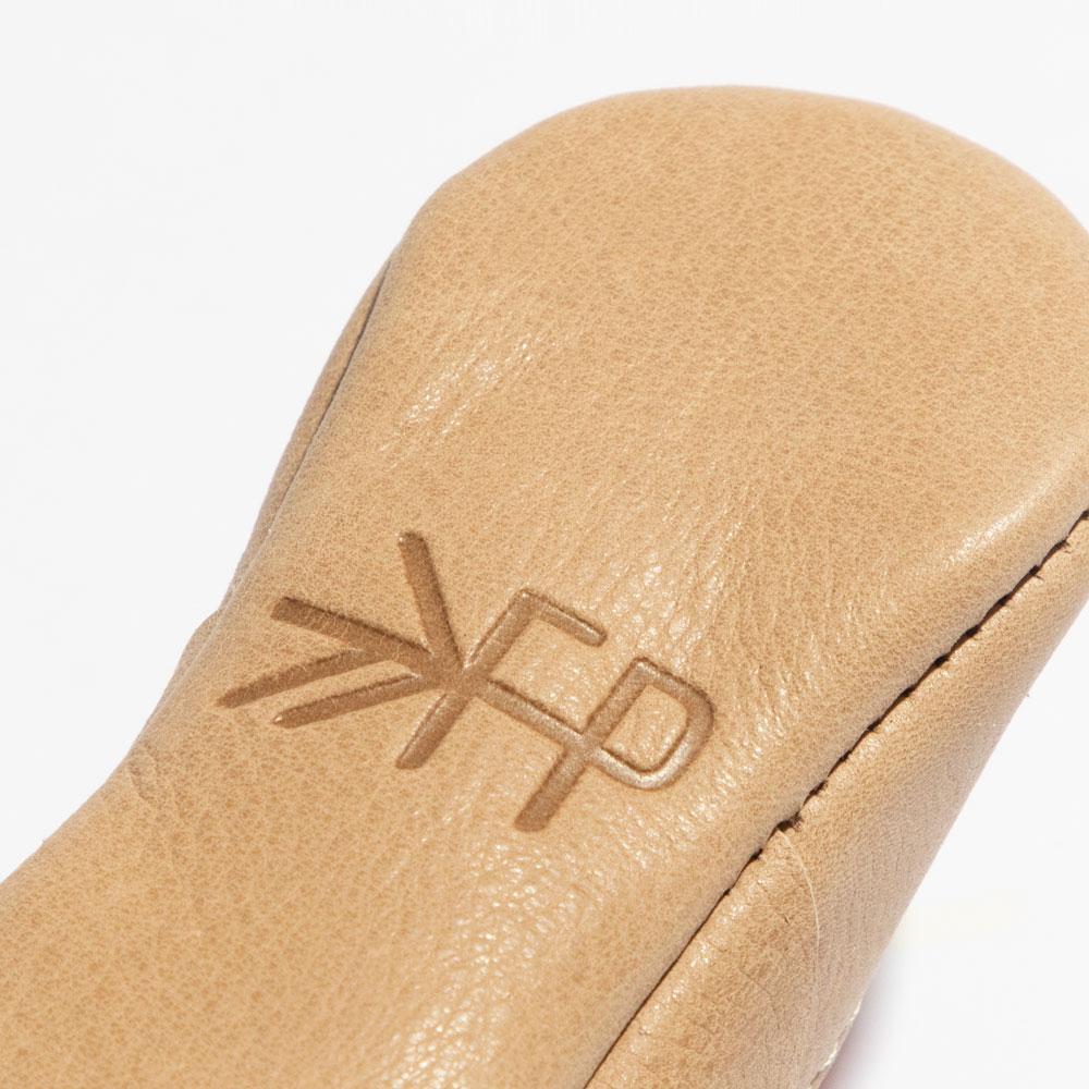 Weathered Brown T-bar Baby Shoe