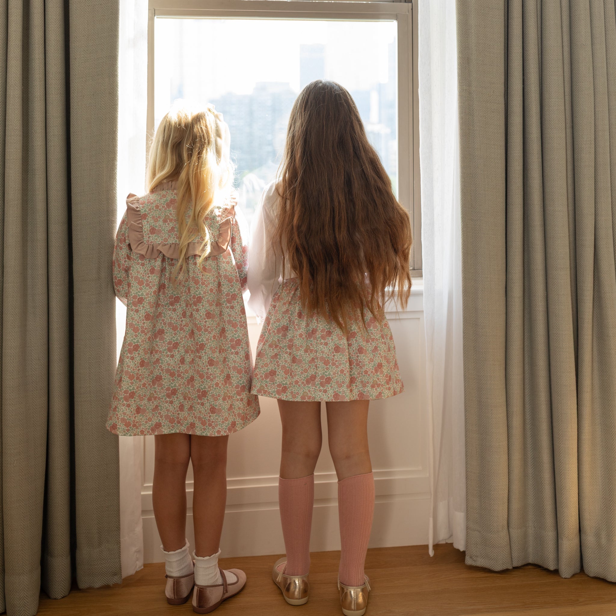 Sutton Skirt In Beacon Hill Blooms