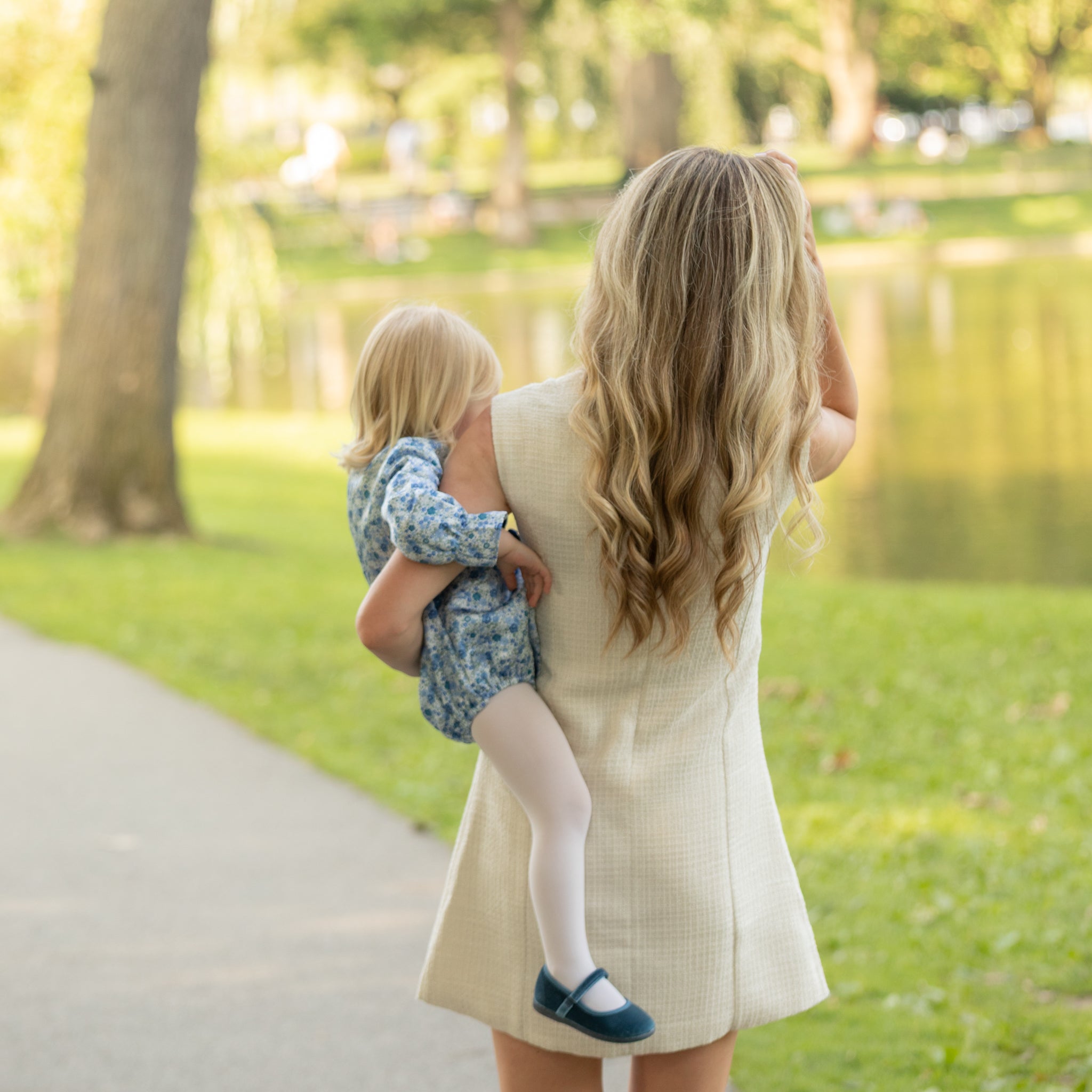 The Laine Dress In Cream Tweed