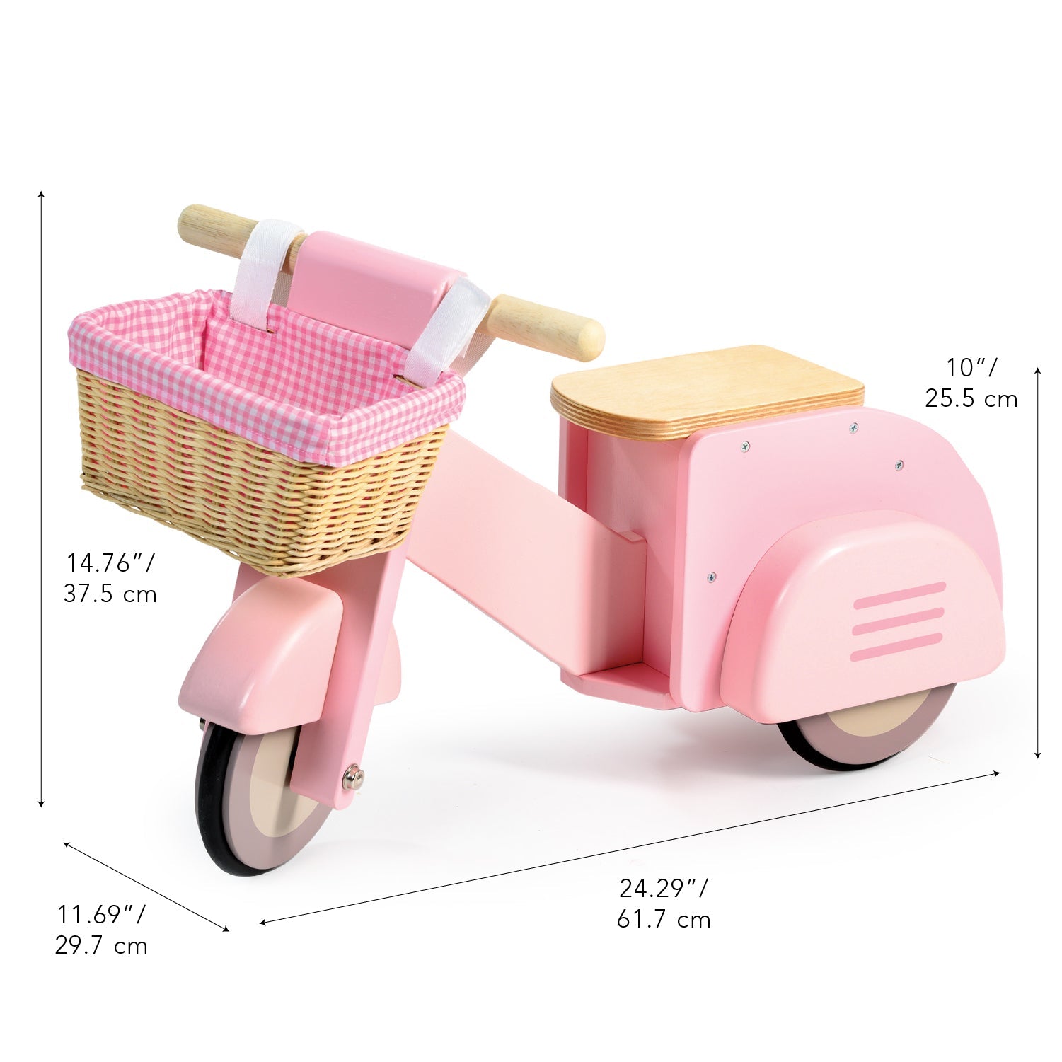 Scooter With Basket