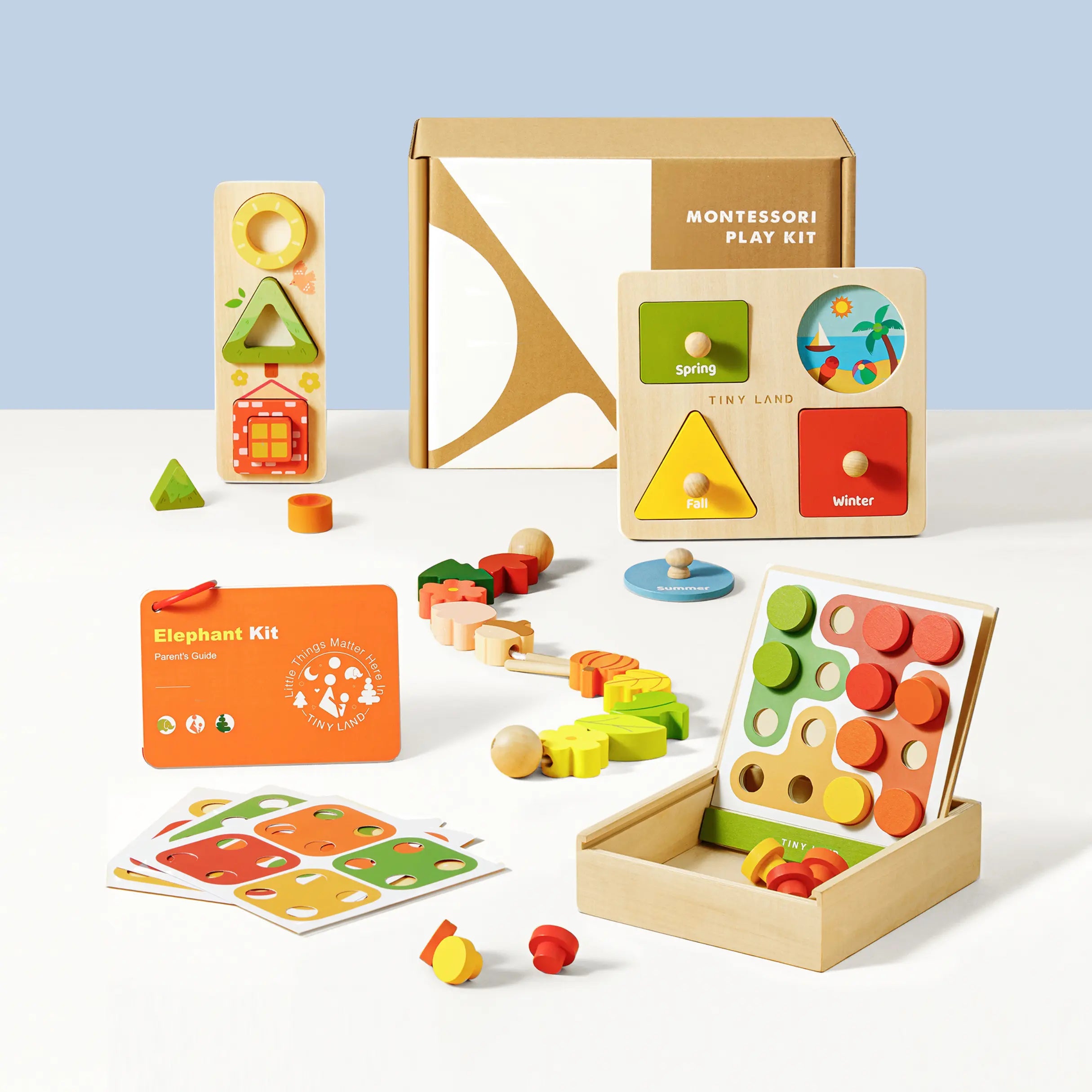 Tiny Land® Montessori Advanced Skills Baby Set(13–24 Months)