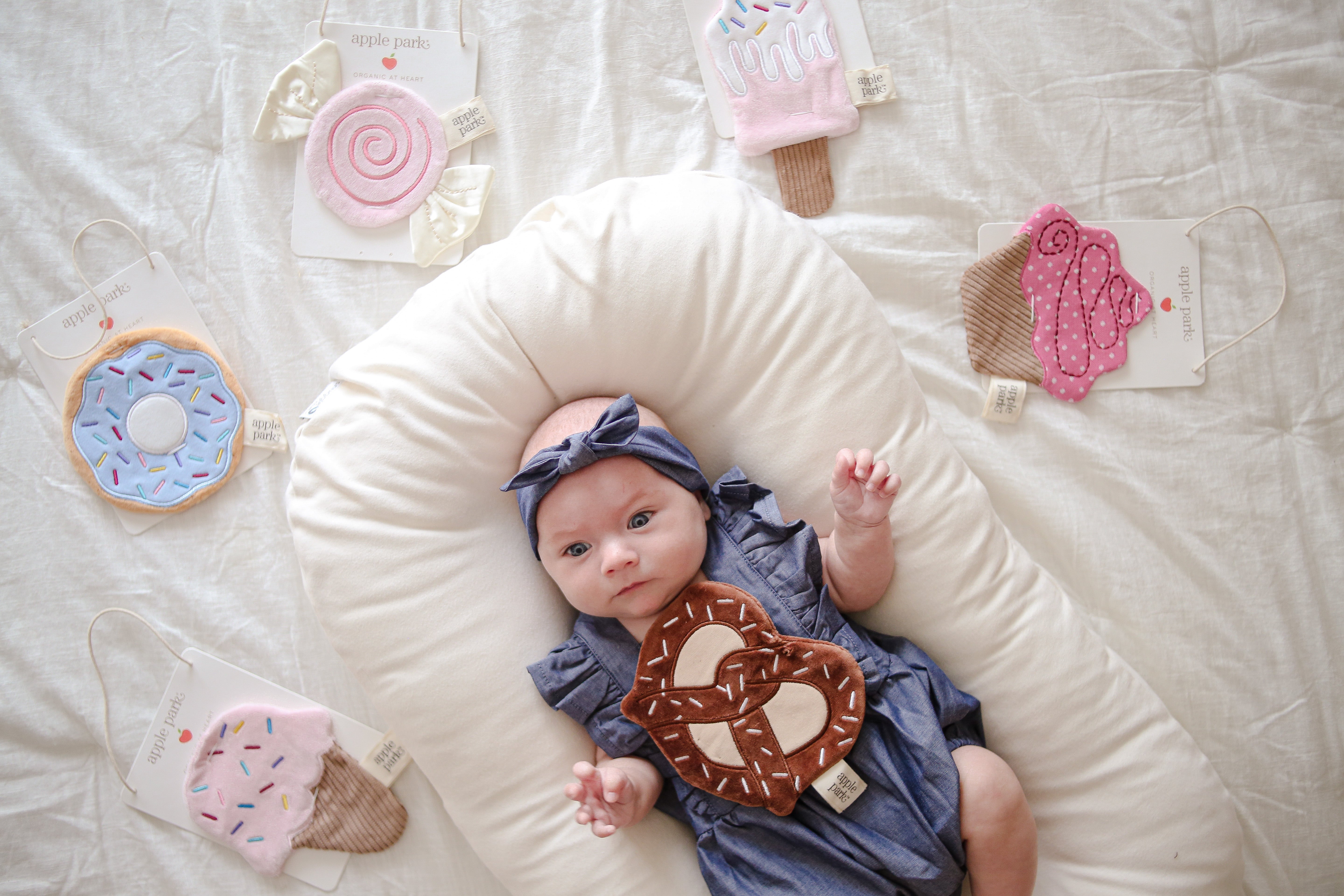 Flutter Sleeve Romper - Chambray