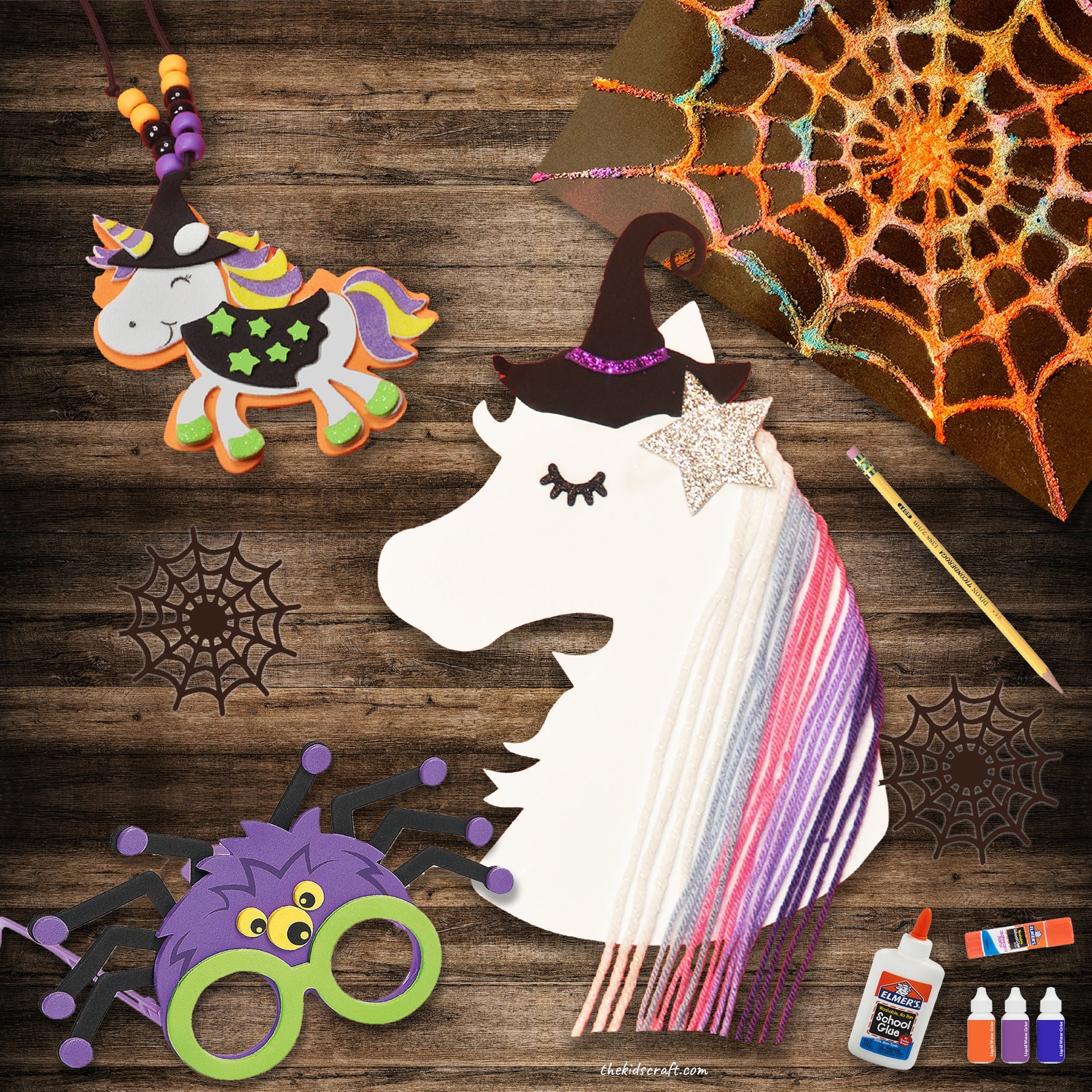 The Fiery Dragon & The Mystical Unicorn Witch Diy Craft Kit Box Combo