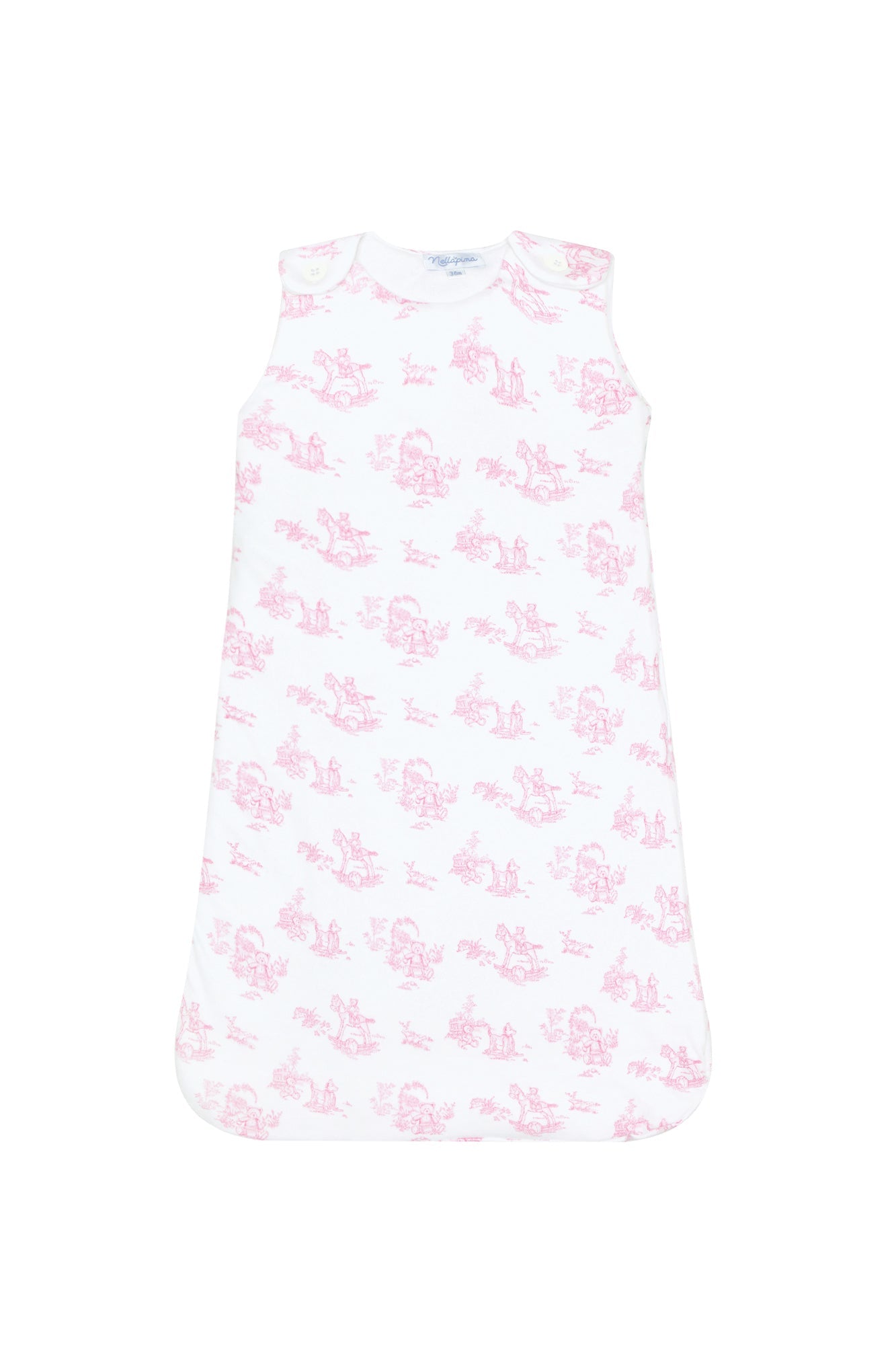 Pink Toile Winter Sack
