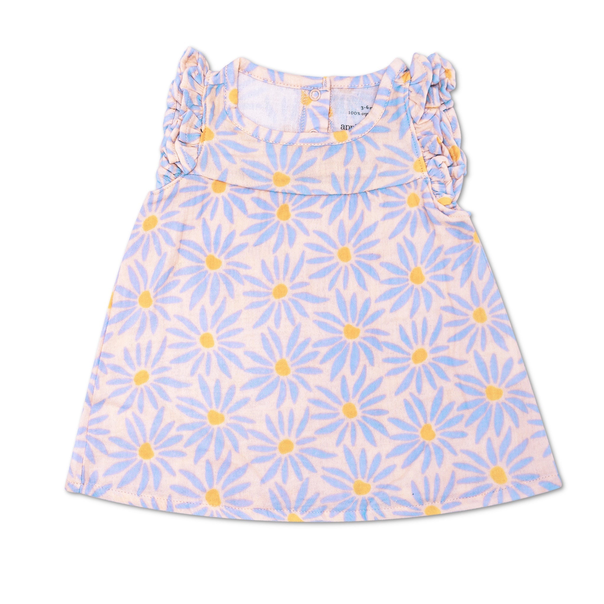 Muslin Flutter Sleeve Dress - Daisy Dreams