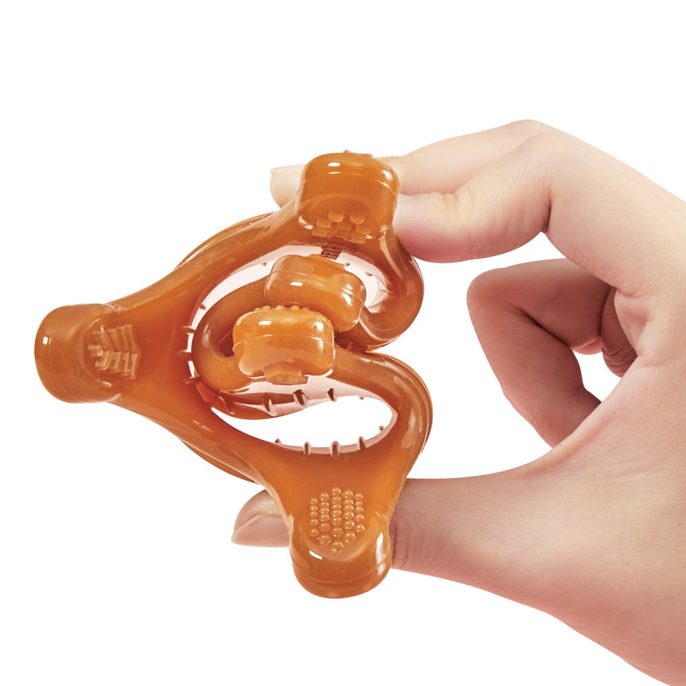 Haakaa Silicone Crown Teether 1 Pk - Amber