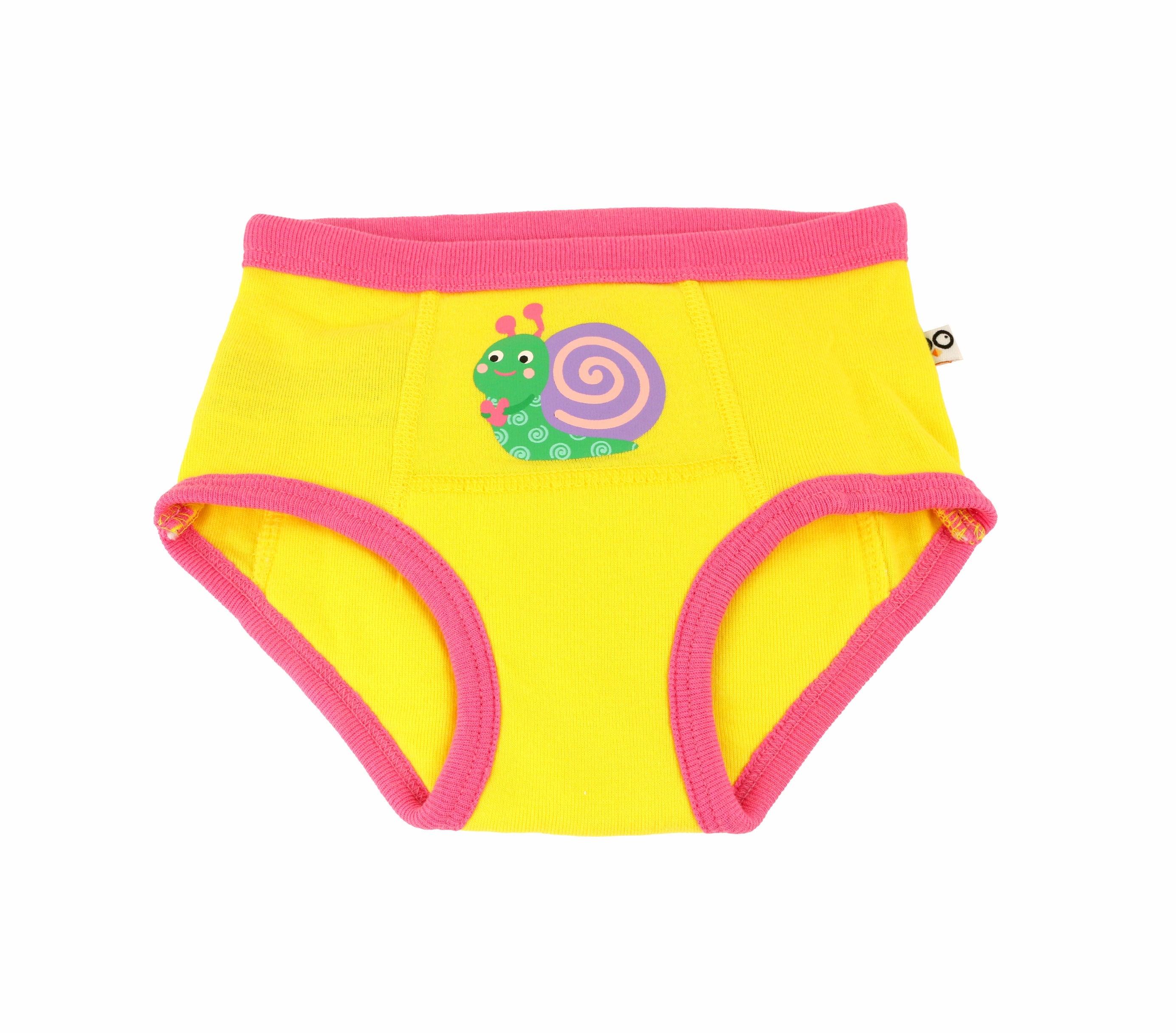 Toddler Organic Potty Training Pants (3-pk) - Garden Creatures **pre-order (orders Will Ship In Full Early March '25)**