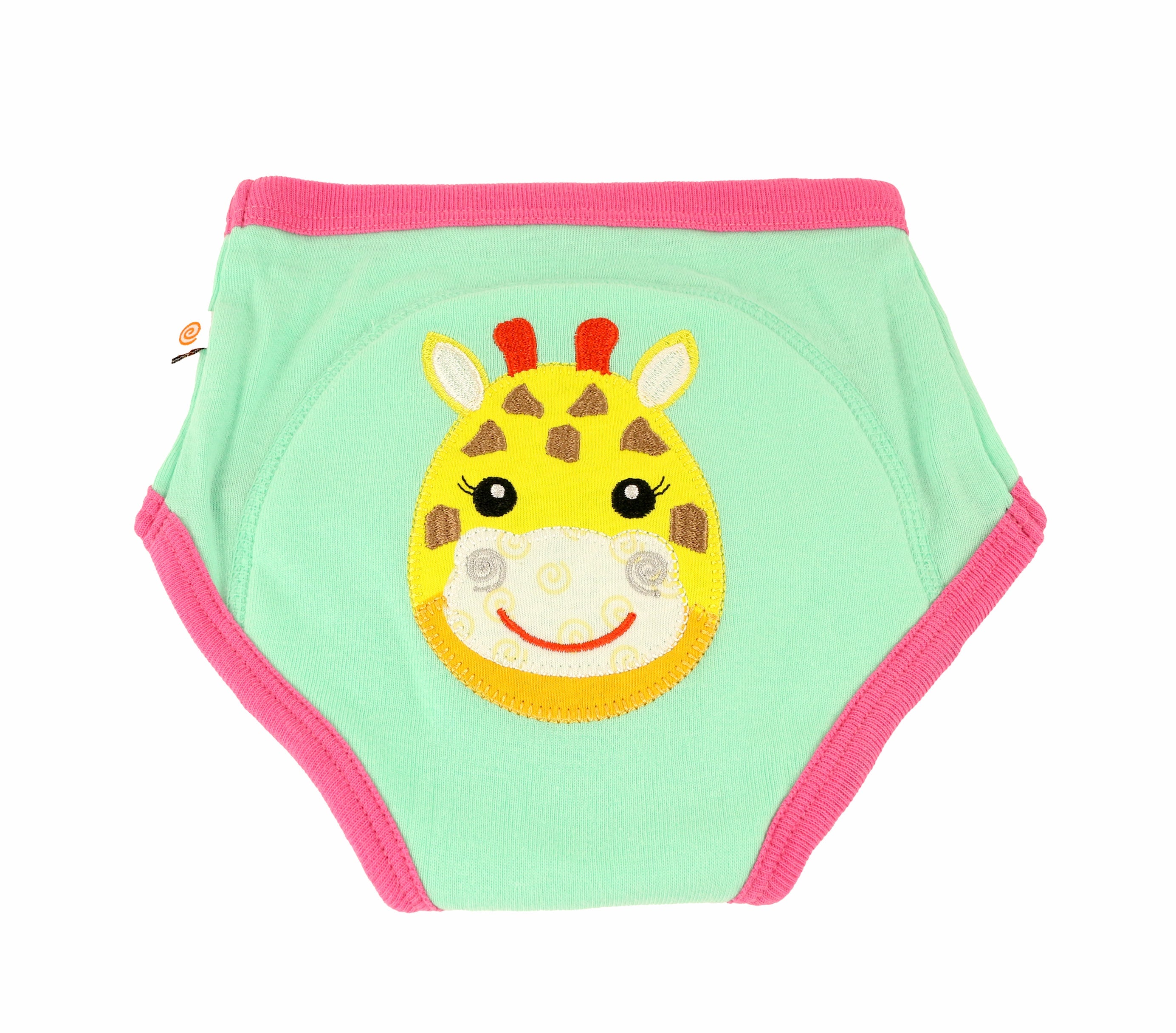 Toddler Organic Potty Training Pants (3-pk) - Zoo Friends **pre-order (orders Will Ship In Full Early March '25)**