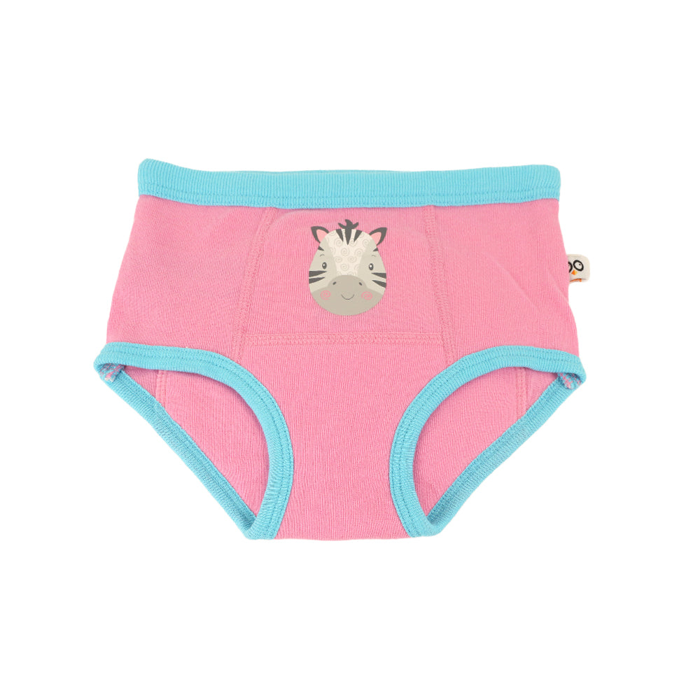 Toddler Organic Potty Training Pants (3-pk) - Zoo Friends **pre-order (orders Will Ship In Full Early March '25)**