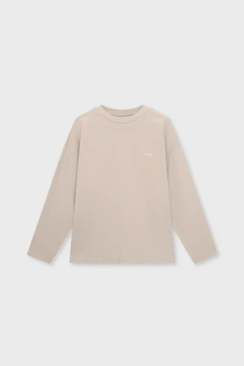 Relaxed Organic Cotton Long Sleeve T-shirt