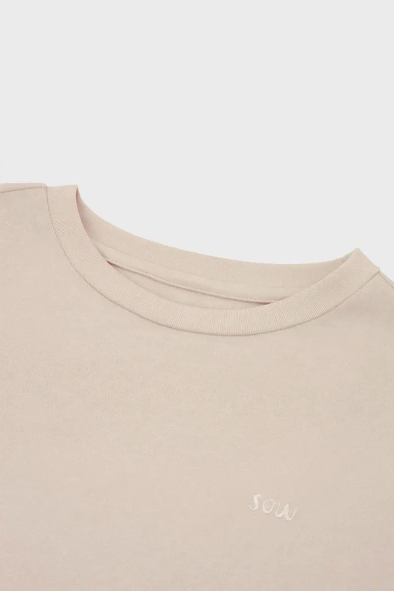 Relaxed Organic Cotton Long Sleeve T-shirt