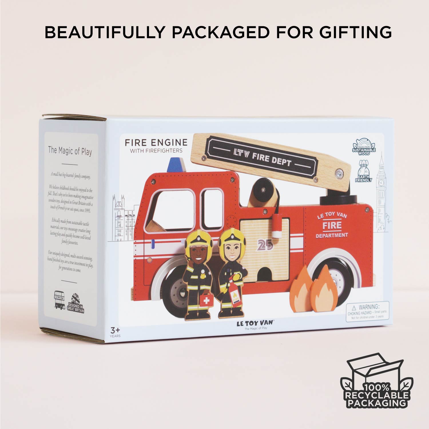 Toy Fire Engine & Characters