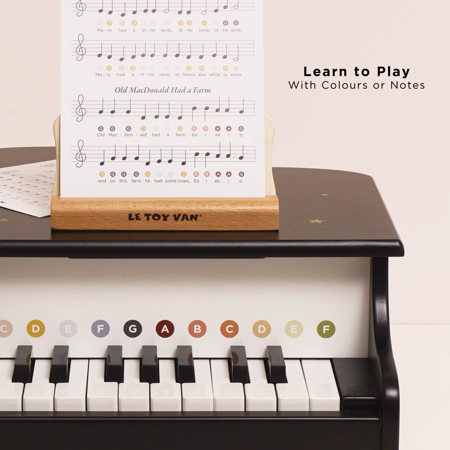 Wooden Grand Piano Toy