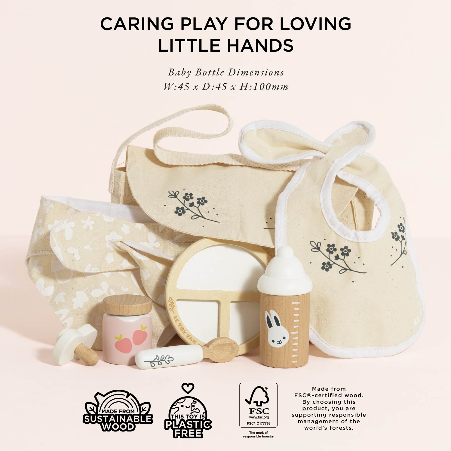 Dolls Nursing Kit And Bag