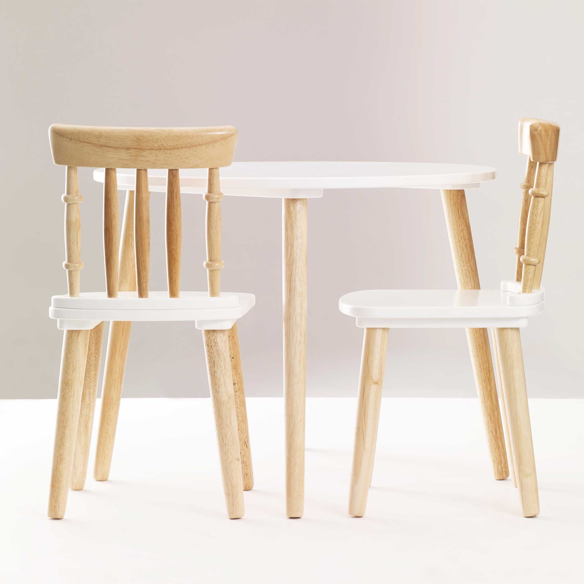 Children's Wooden Table And Chairs