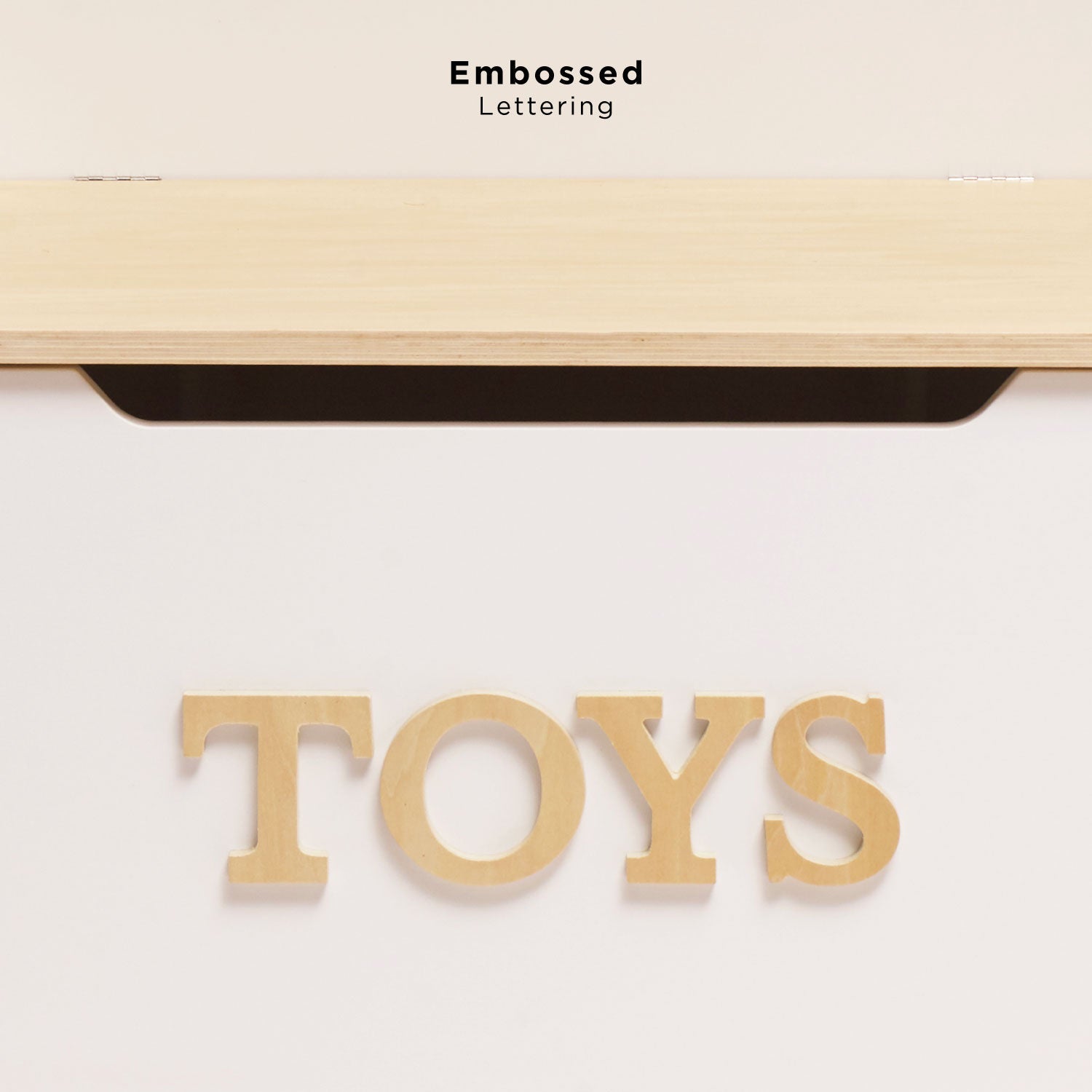 Classic Wooden Toy Chest