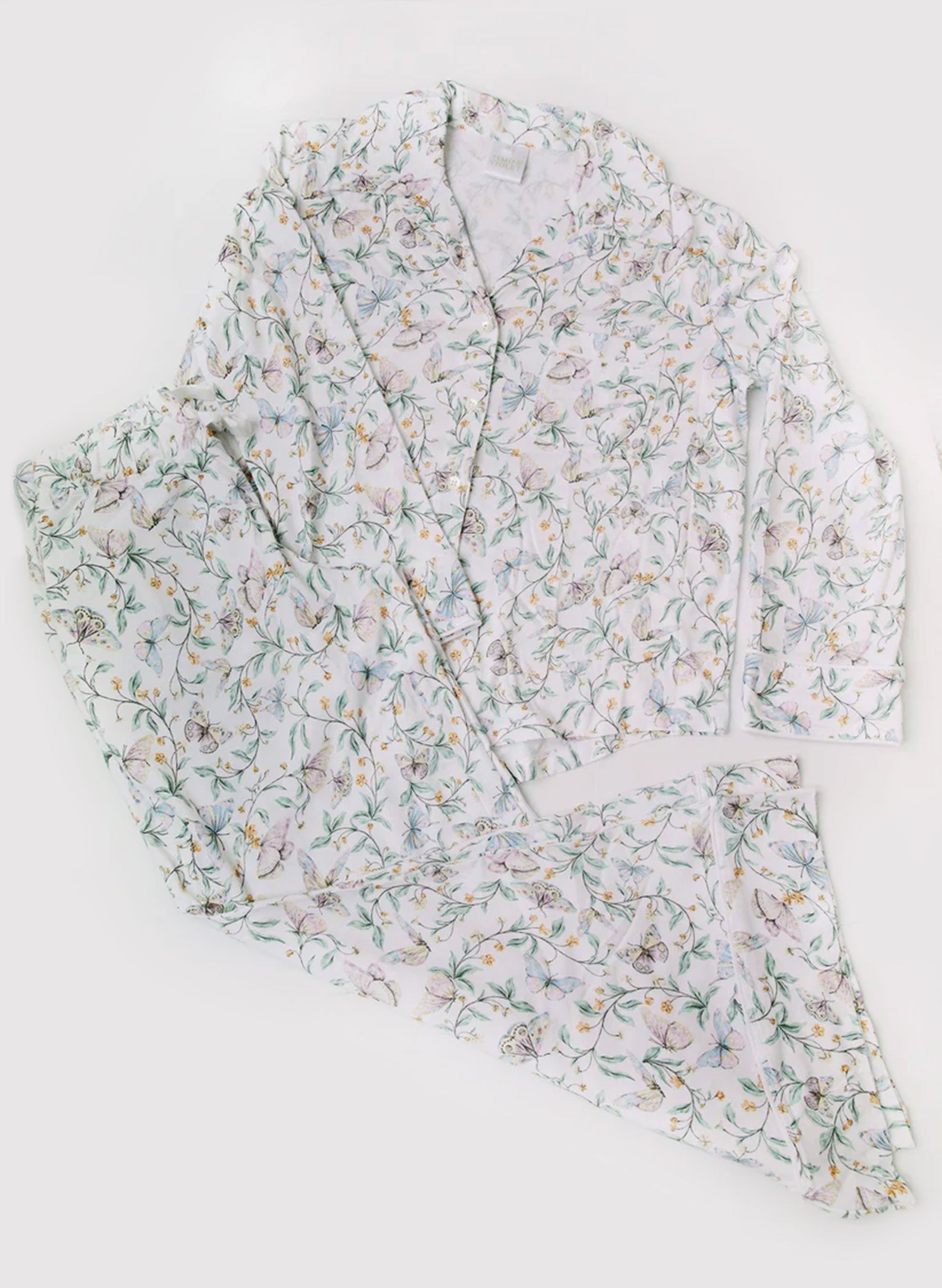 Women's Parker Pajama Set - Botanical Whisper